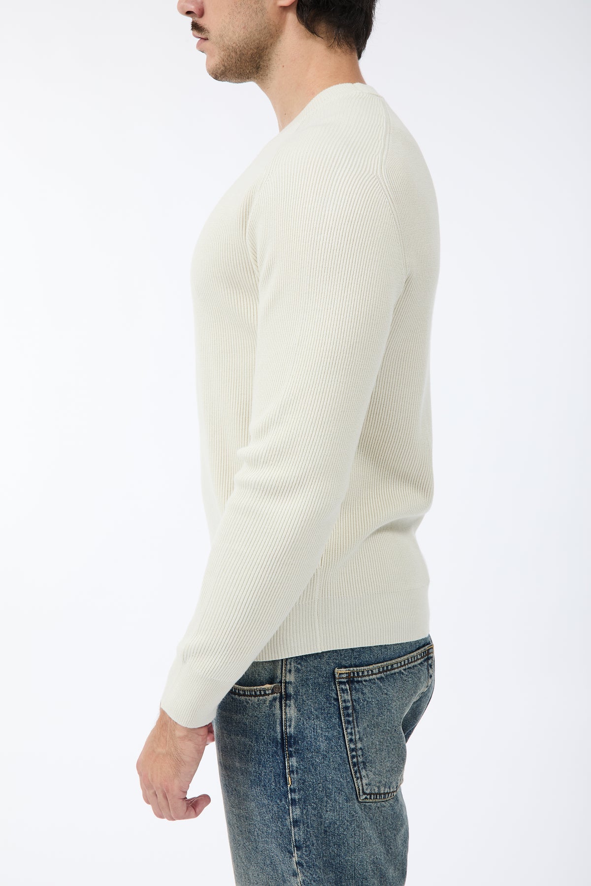 Maglione Gianni Lupo Panna 35213