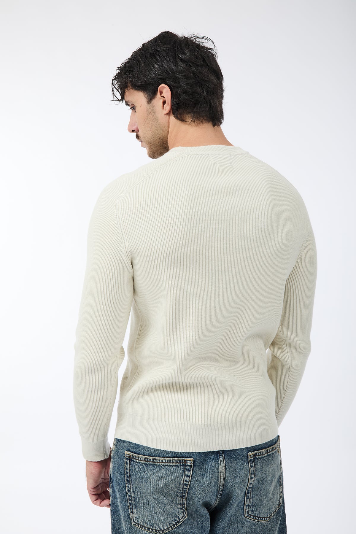 Maglione Gianni Lupo Panna 35213