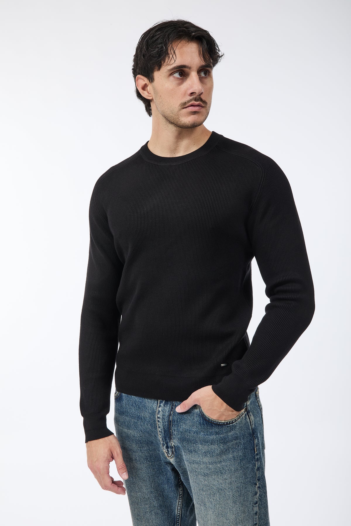 Maglione Gianni Lupo Nero 35213