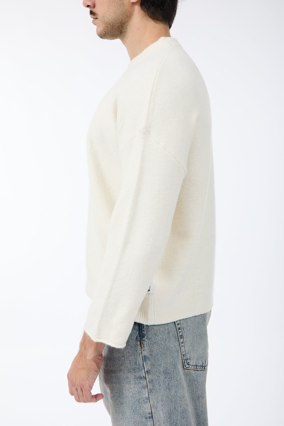 Maglione Berna Cropped Panna 281