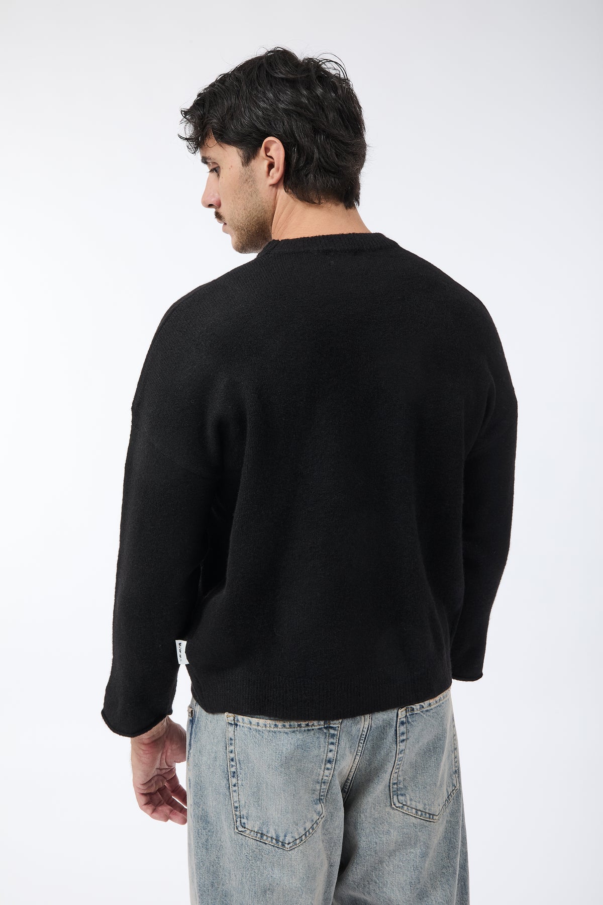 Maglione Berna Cropped Nero 281