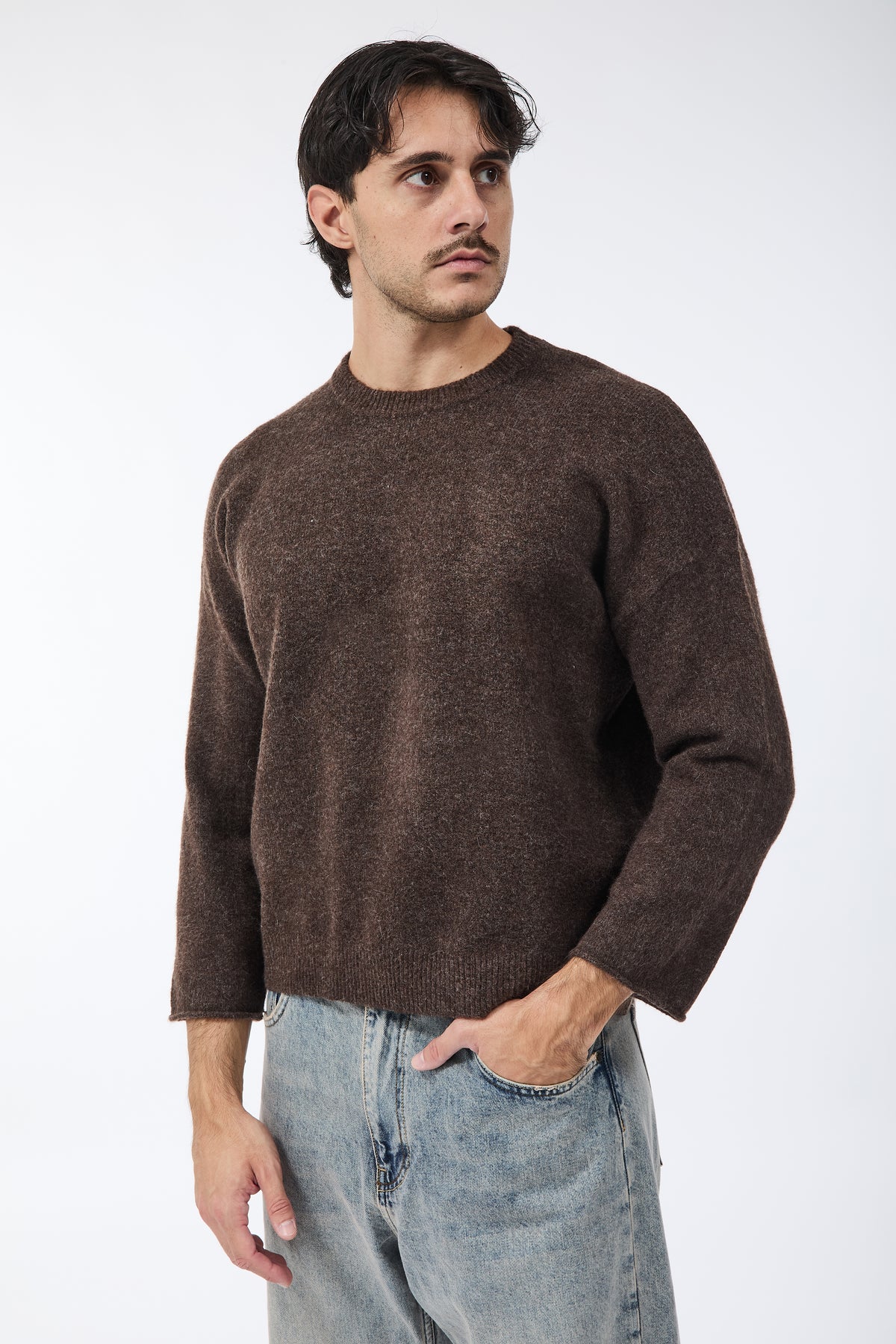 Maglione Berna Cropped Moro 281
