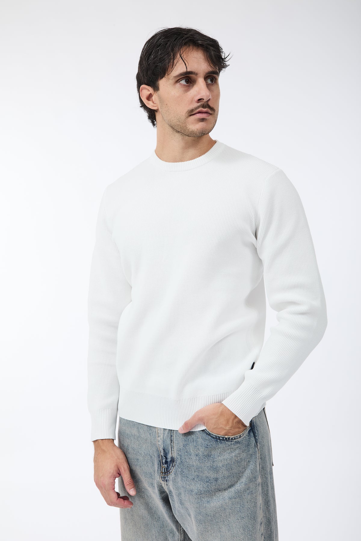 Maglione Over-d Panna M06