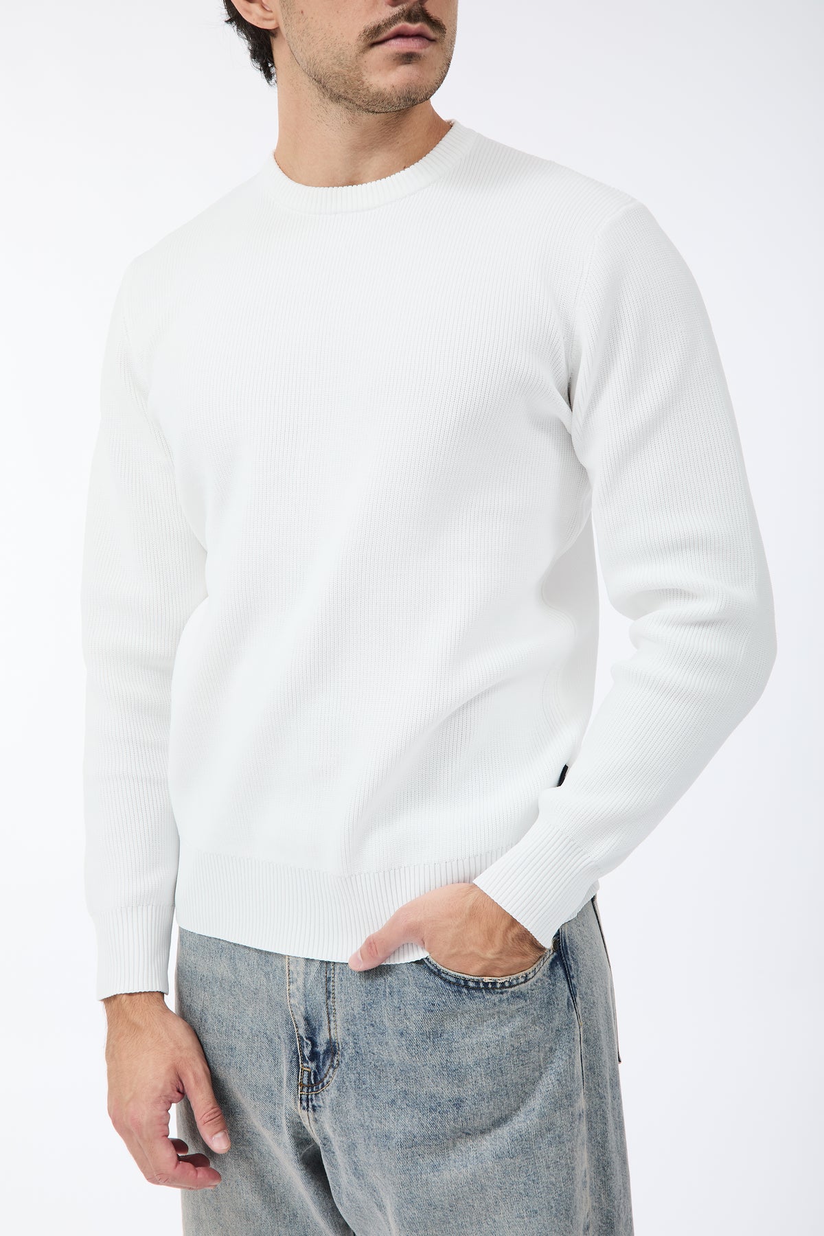 Maglione Over-d Panna M06
