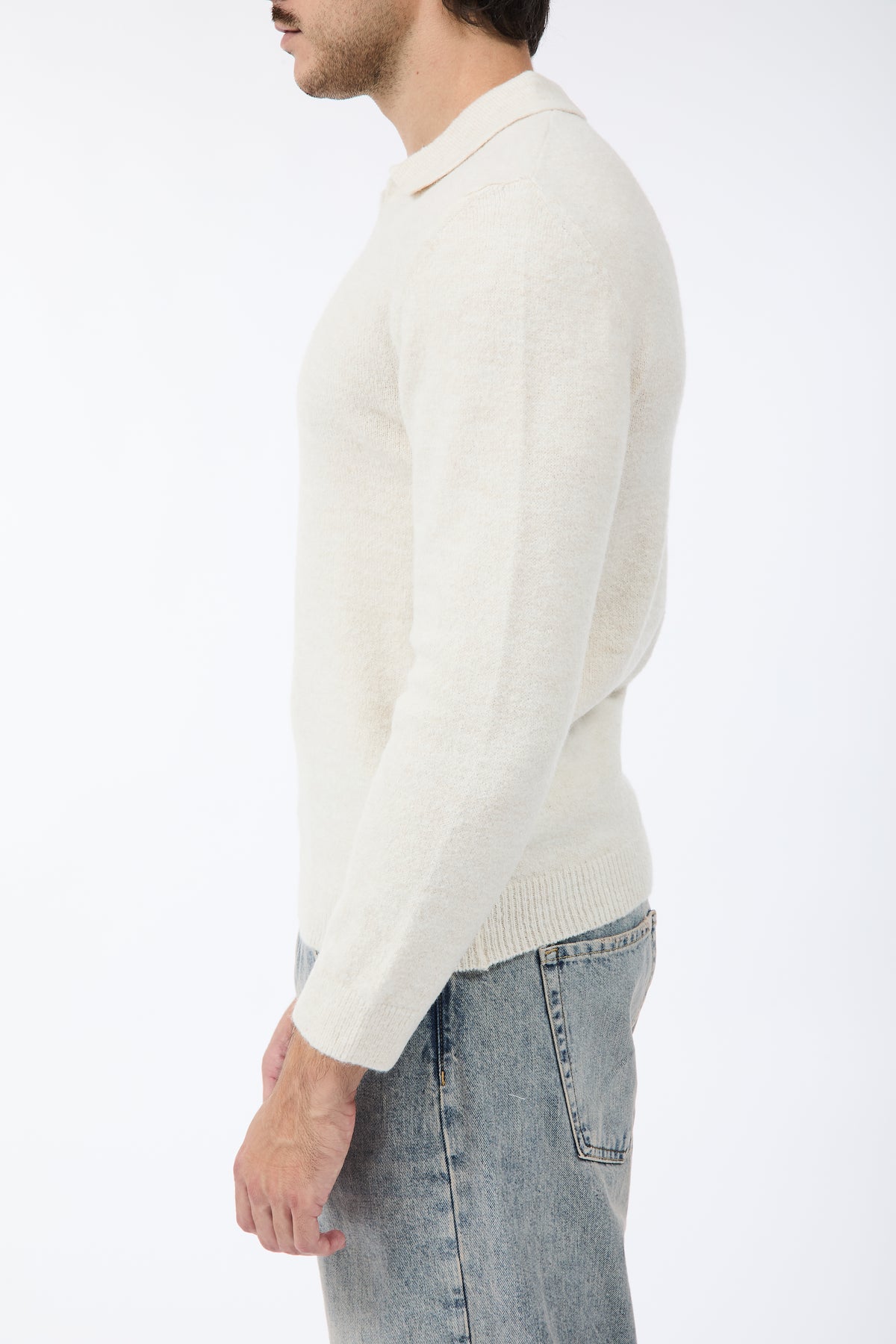 Maglione Alta Tensione Polo Panna