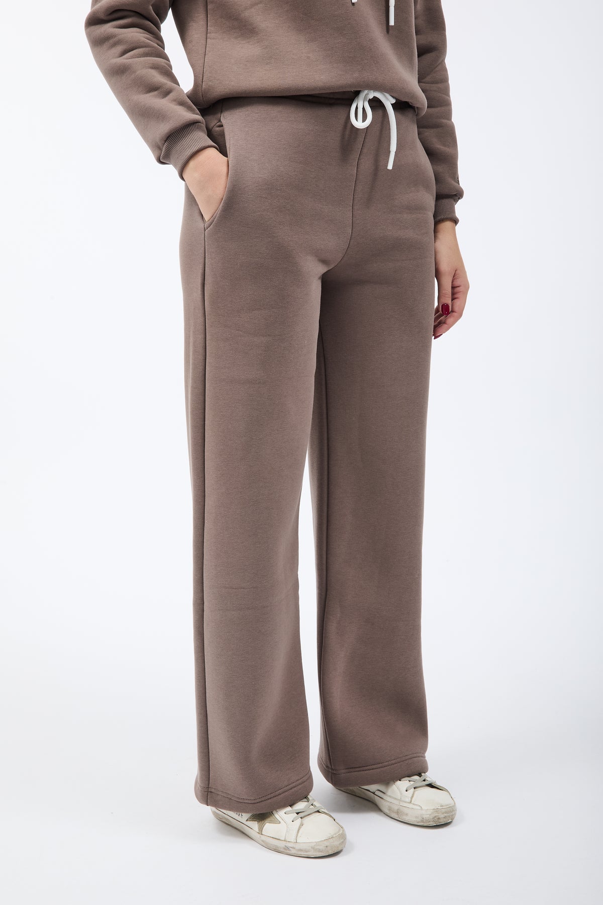 Pantalone Berna Felpa Palazzo Tortora
