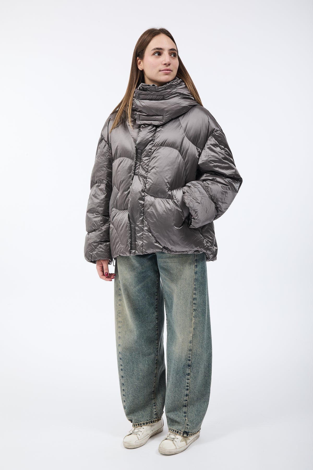 Piumino HaveOne Oversize Grigio