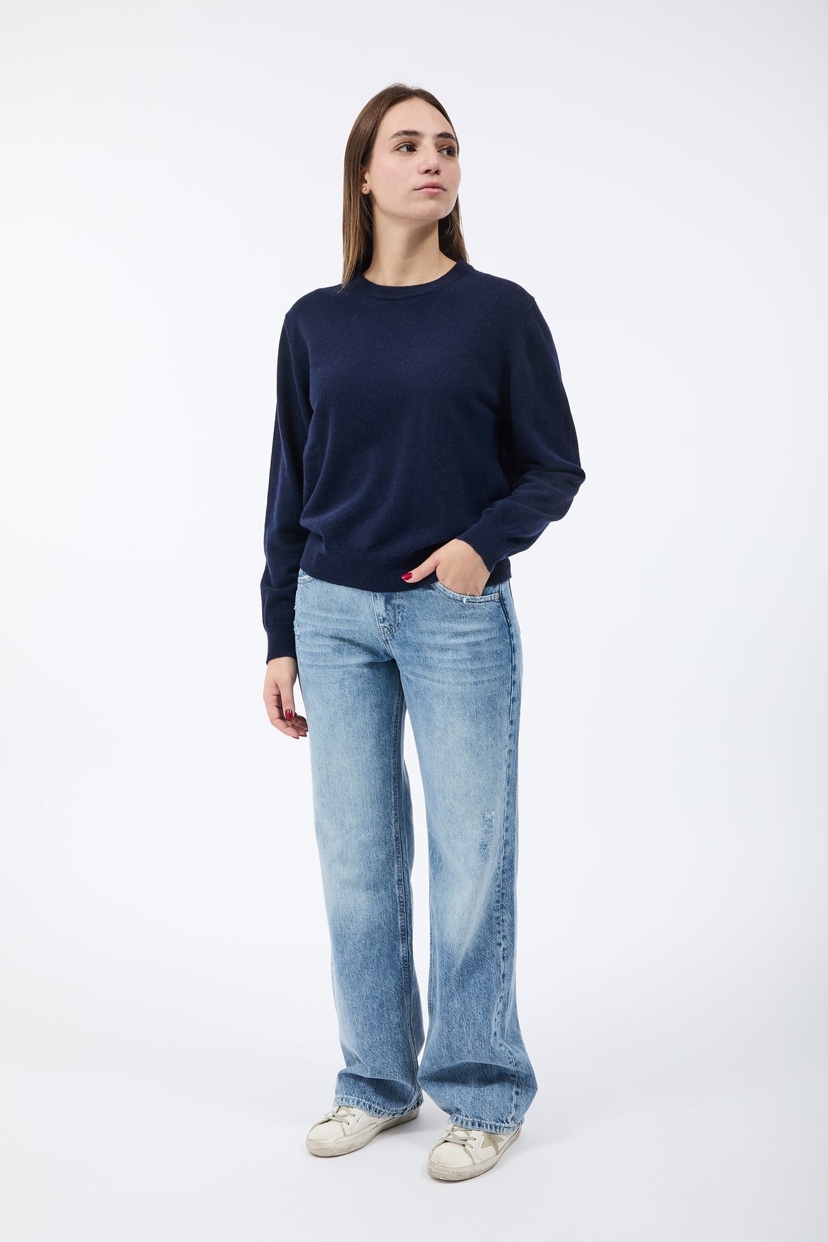 Maglione HaveOne Basic Blu