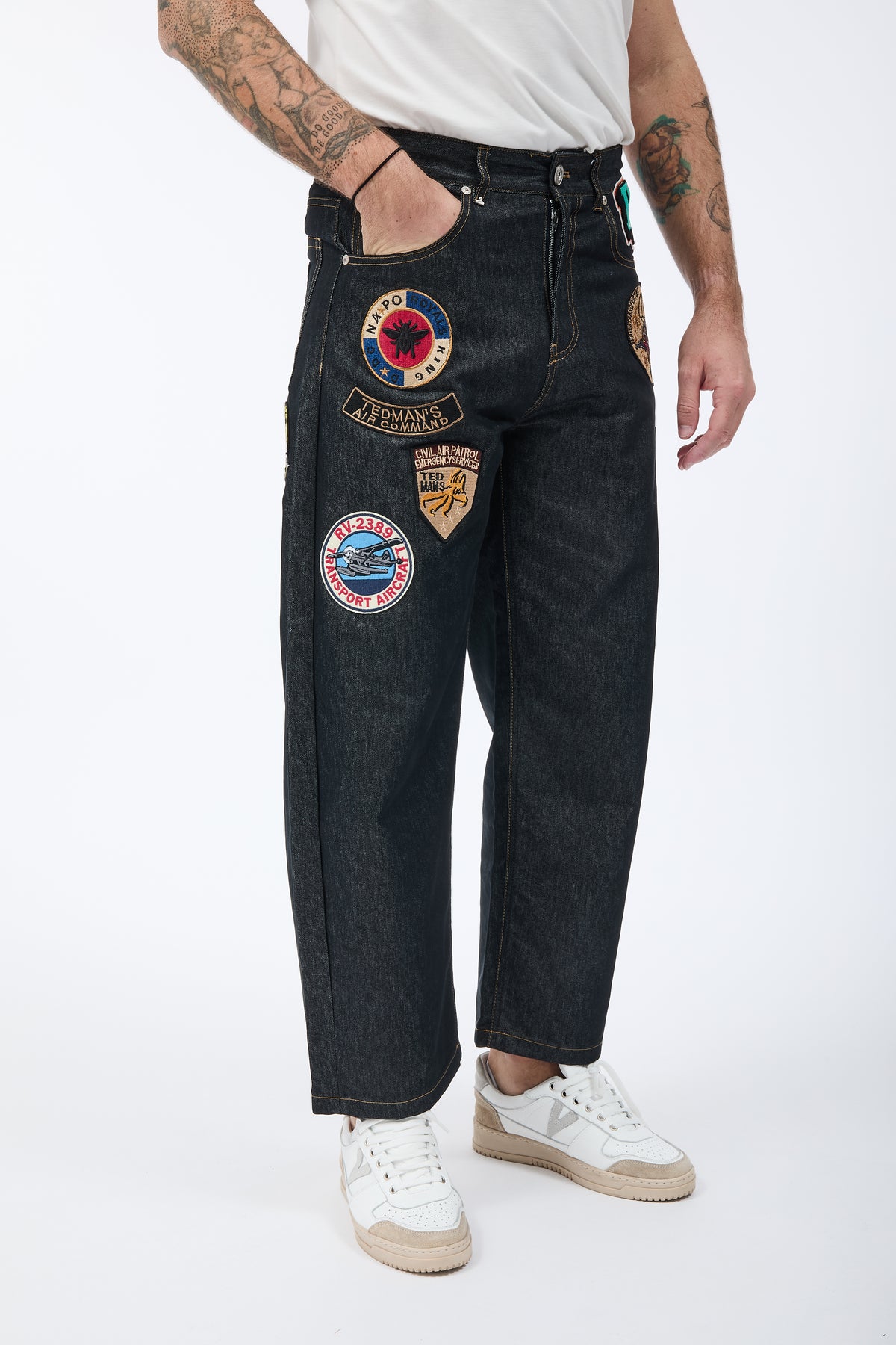 Jeans Berna Balloon Lav 0 Patch