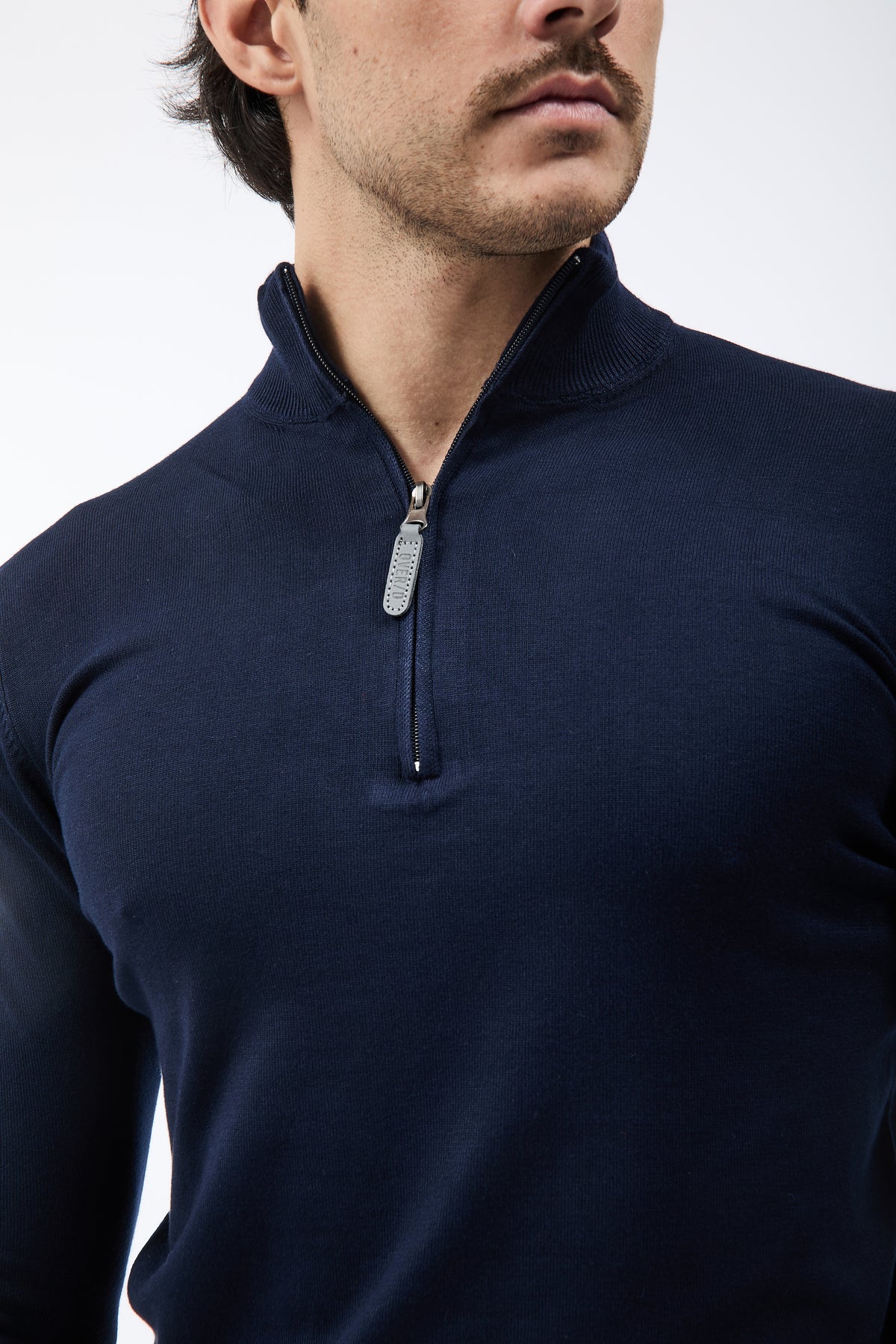 Lupetto Over-d Zip Blu M25