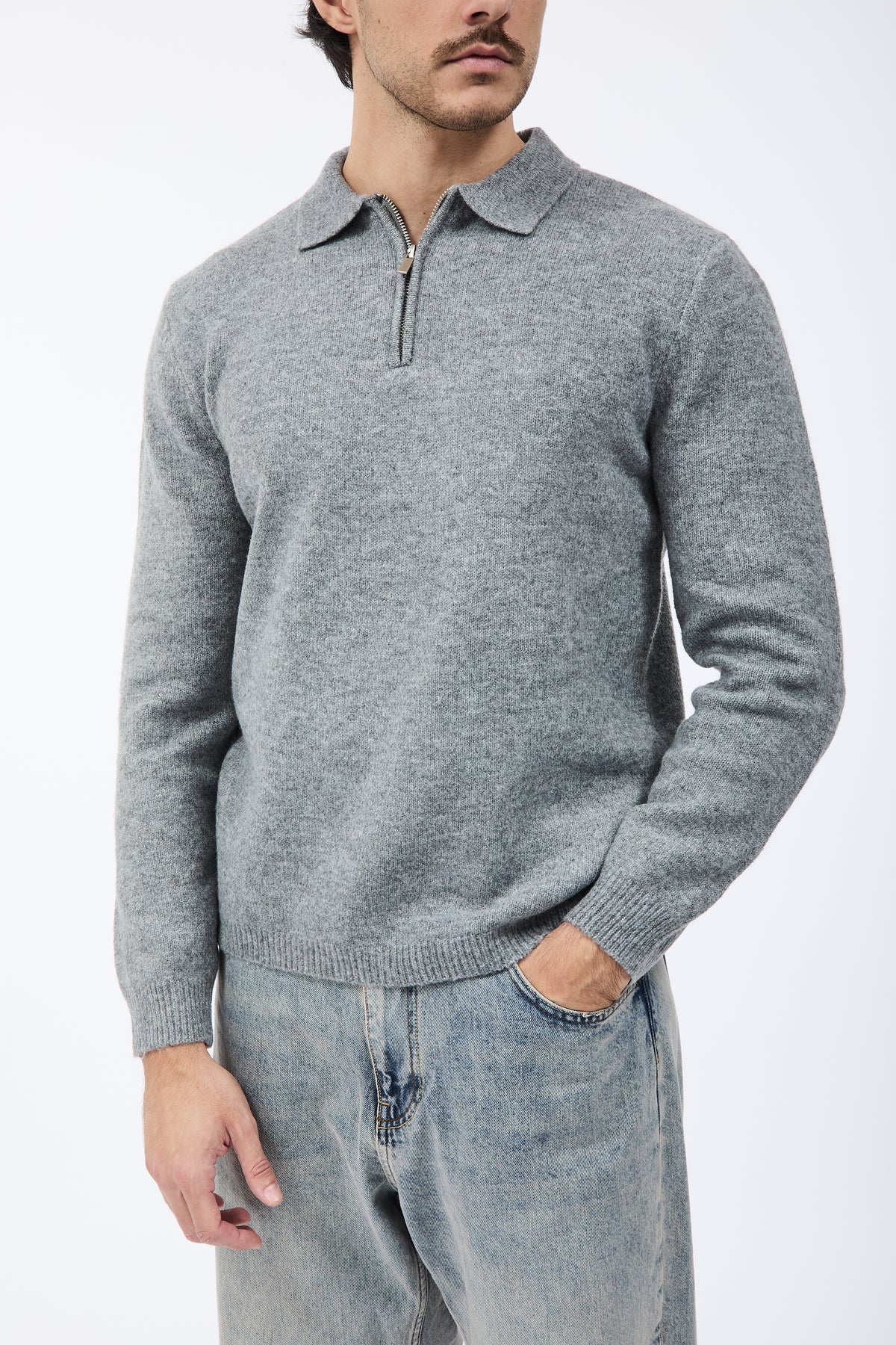 Maglione Imperial Polo 549 Grigio