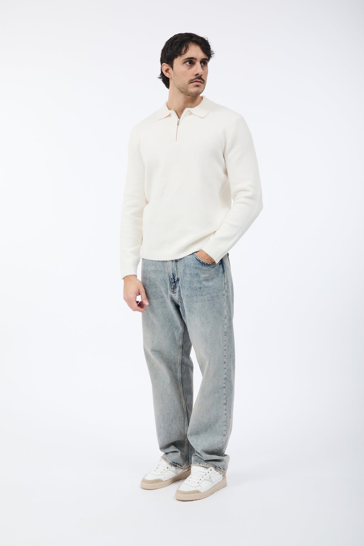 Maglione Imperial Polo 549 Panna