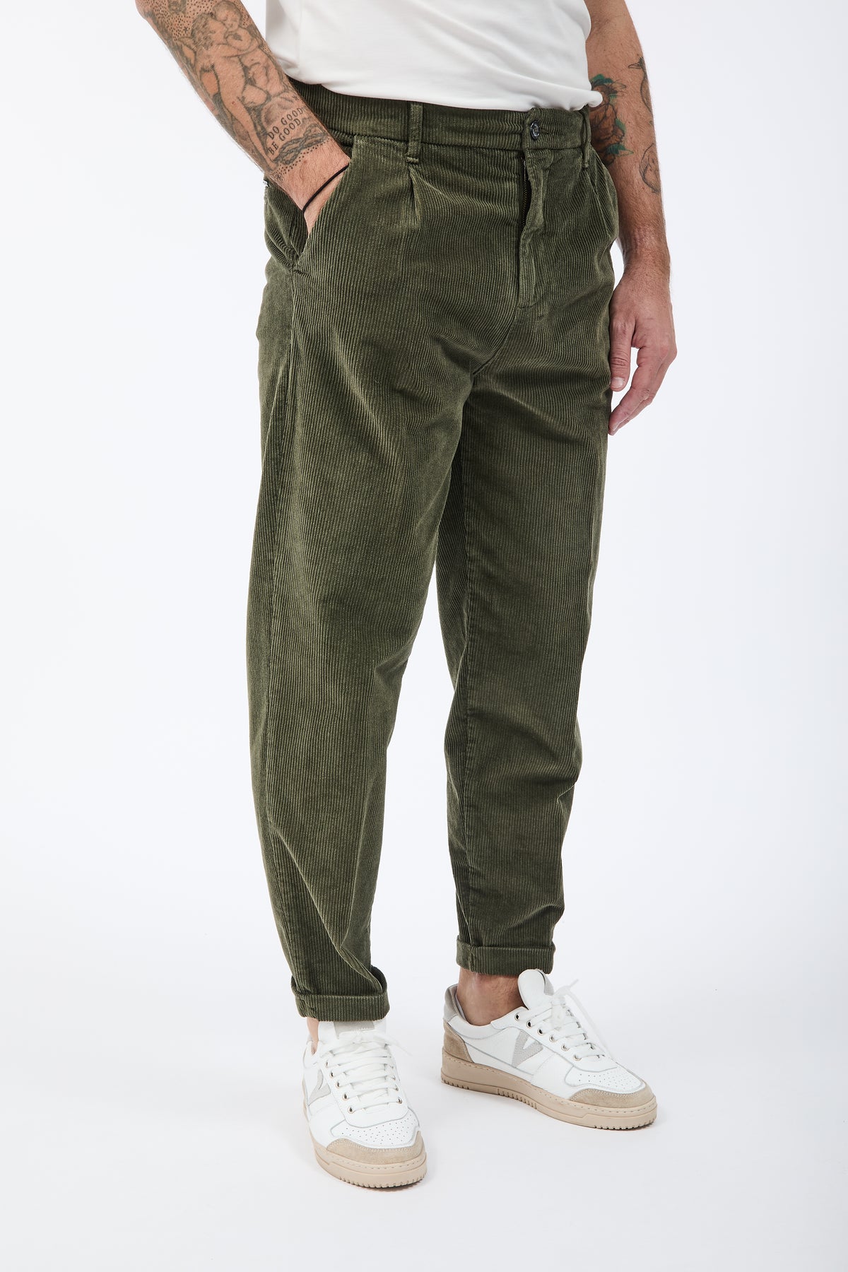 Pantalone Gianni Lupo Velluto Militare 21847