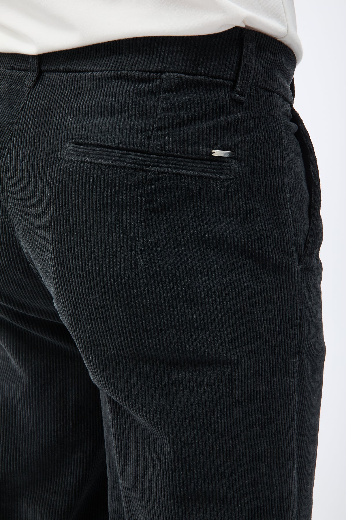 Pantalone Gianni Lupo Velluto Nero 21847
