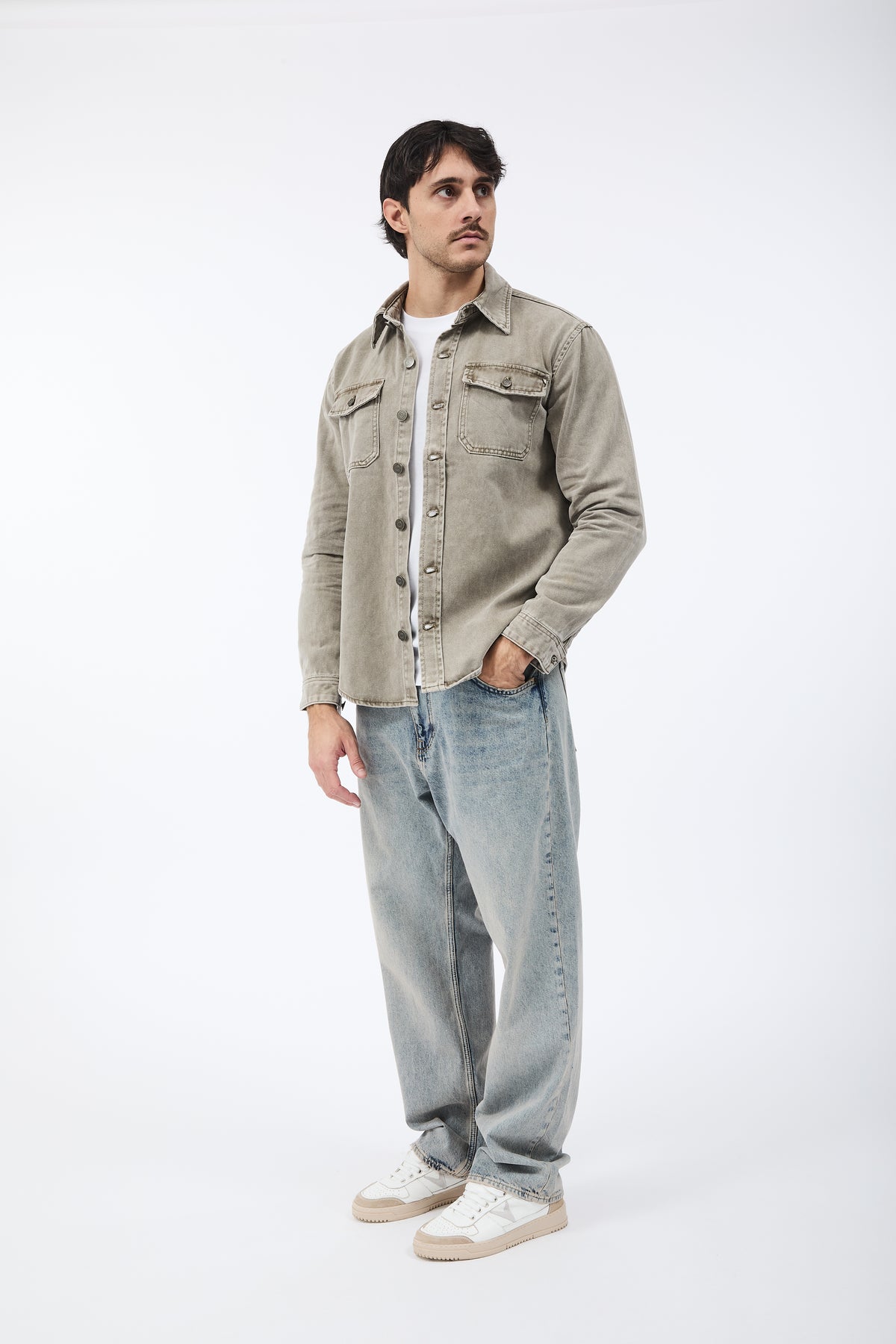 Camicia Gianni Lupo Jeans Militare 2555
