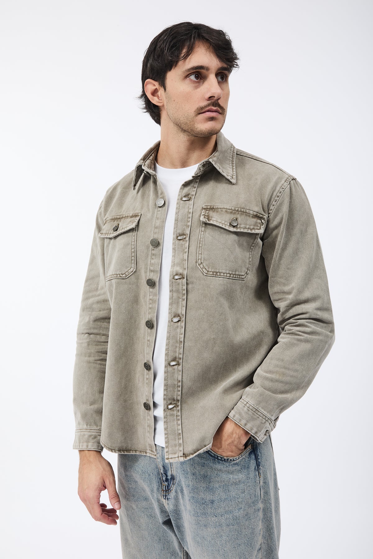 Camicia Gianni Lupo Jeans Militare 2555