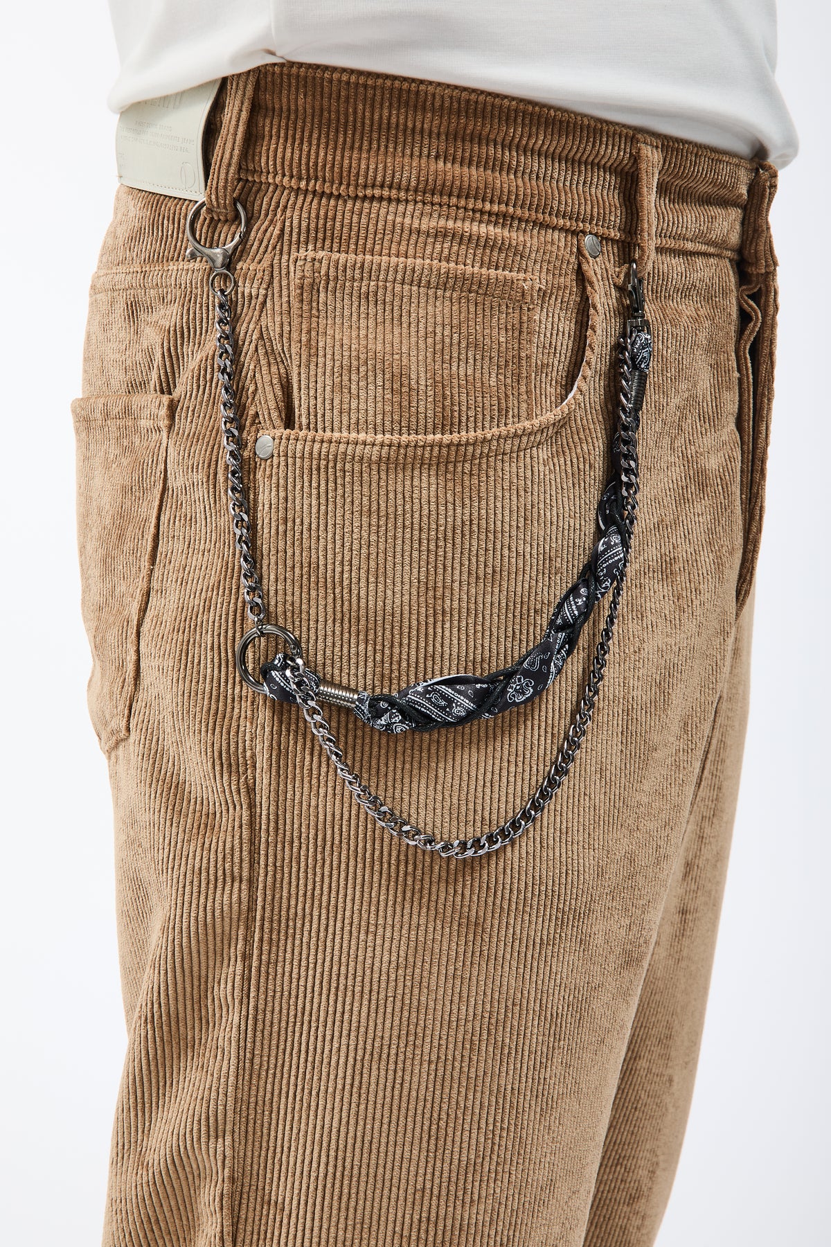 Pantalone Over-d Velluto Cammello P83