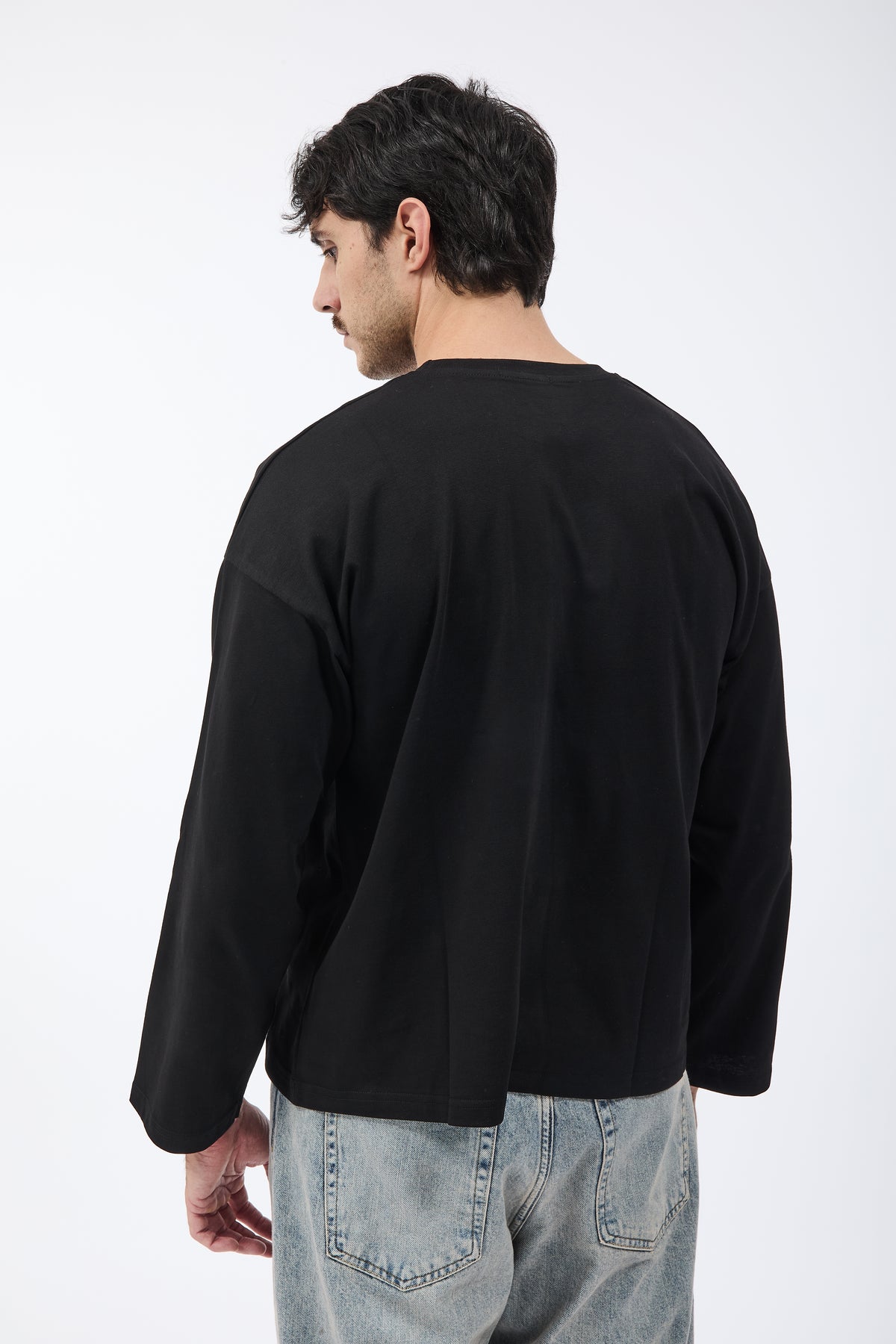 T-shirt NJB Long Sleeve Nera