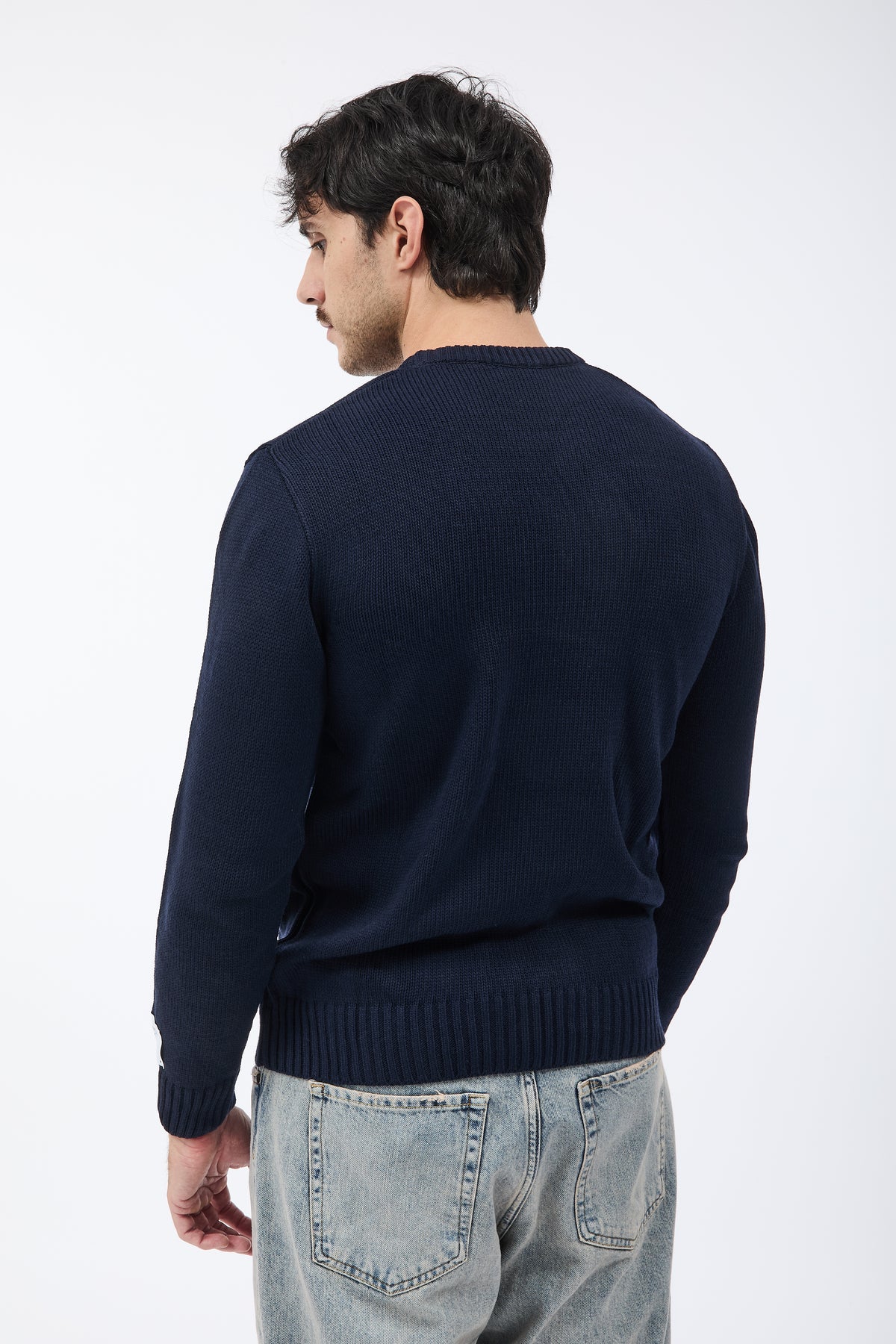 Maglione Superculture AK7019 Blu
