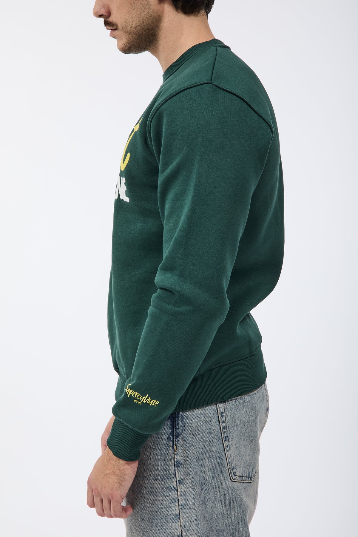 Felpa Superculture A3029 Verde Bosco