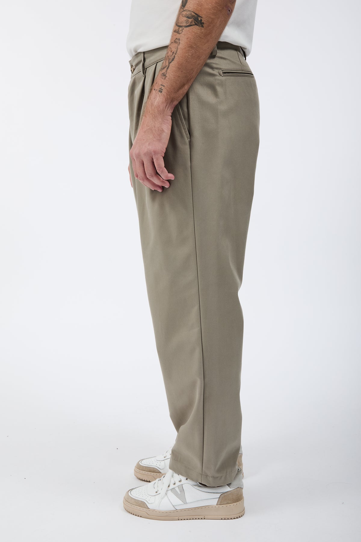 Pantalone Block Eleven Japan Doppia Pence Deserto