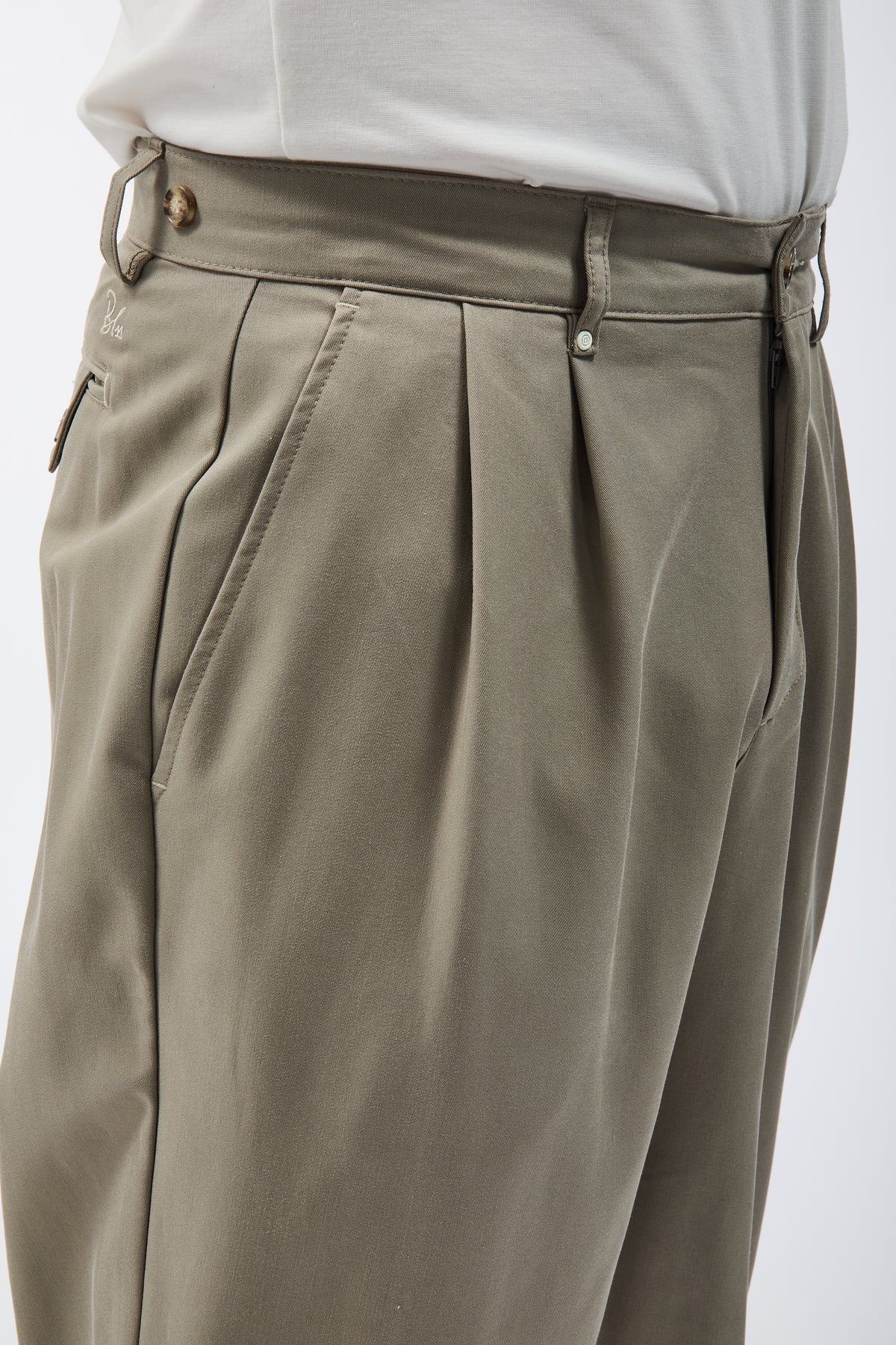 Pantalone Block Eleven Japan Doppia Pence Deserto