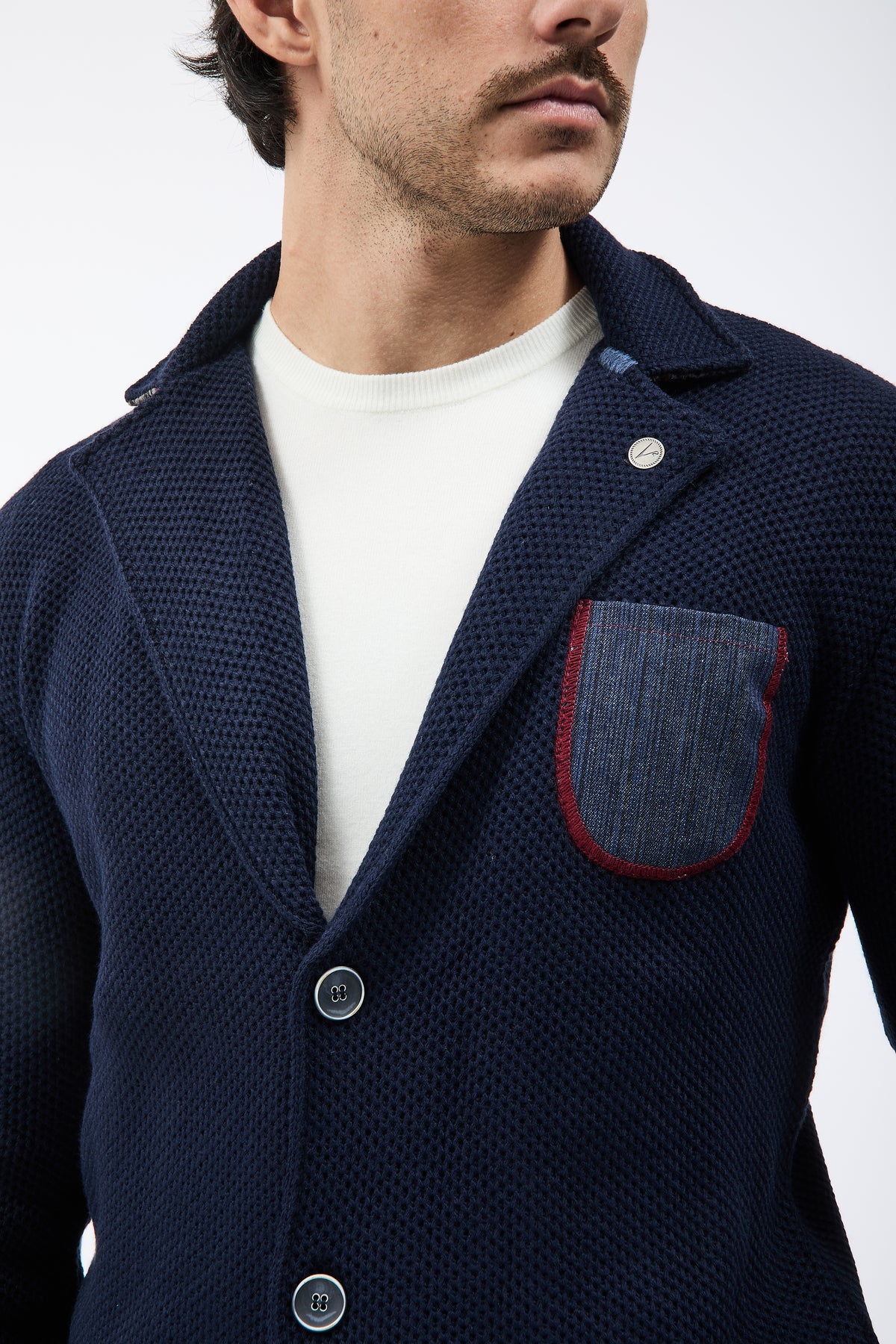 Giacca V2 Occhio di pernice Premium Blu