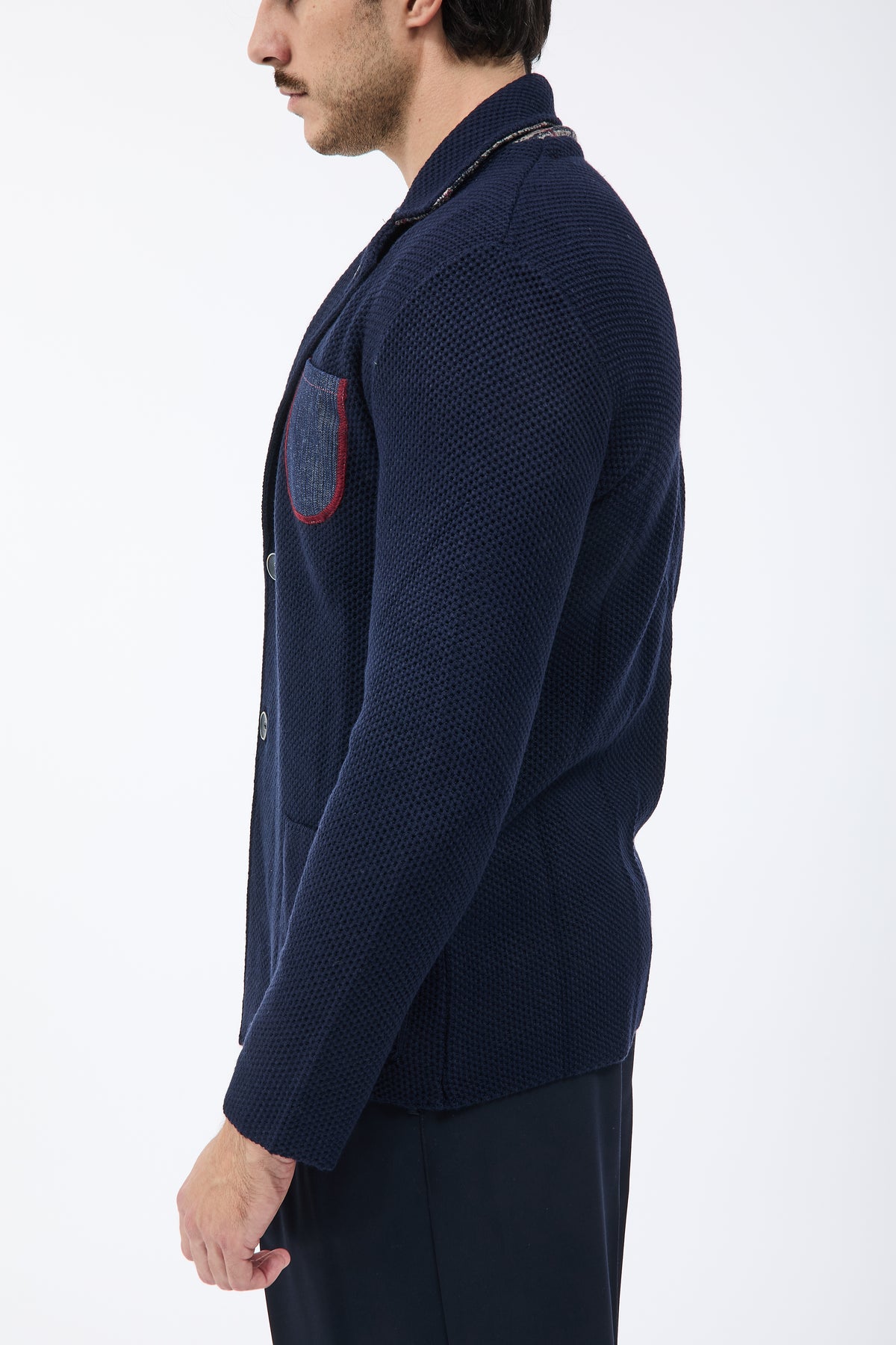 Giacca V2 Occhio di pernice Premium Blu