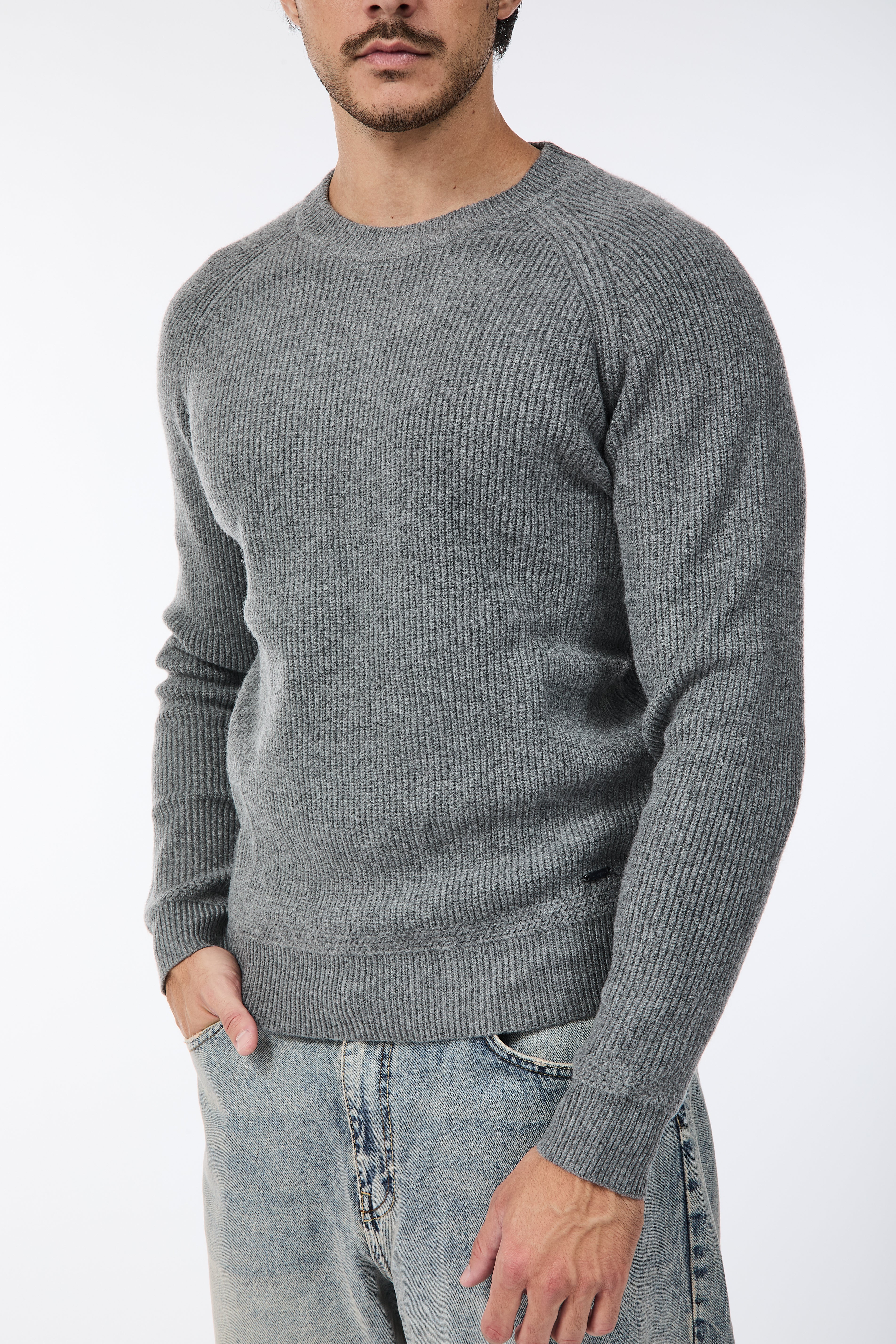 Maglione Gianni Lupo 35230 Grigio