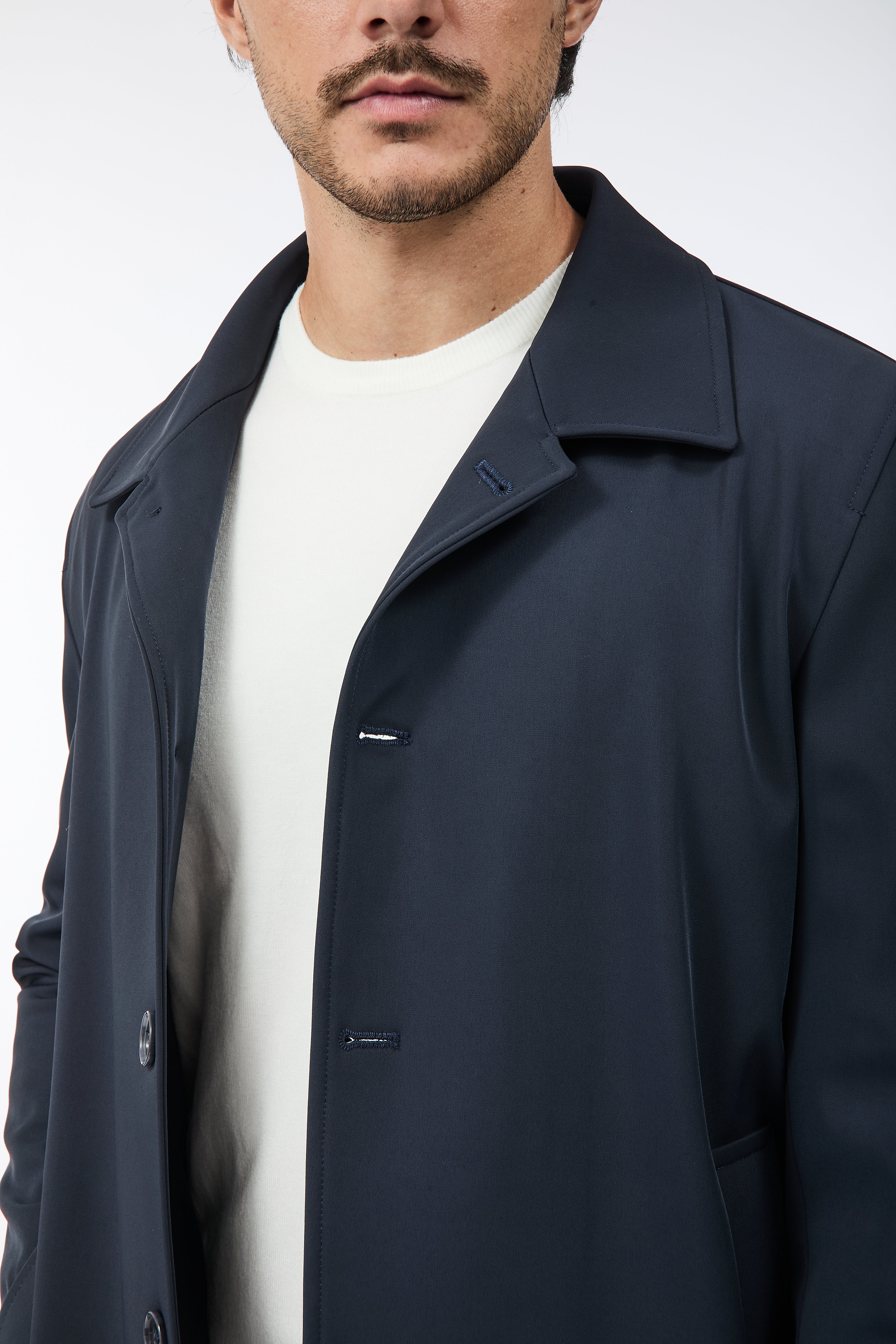 Trench Over-d Blu J13