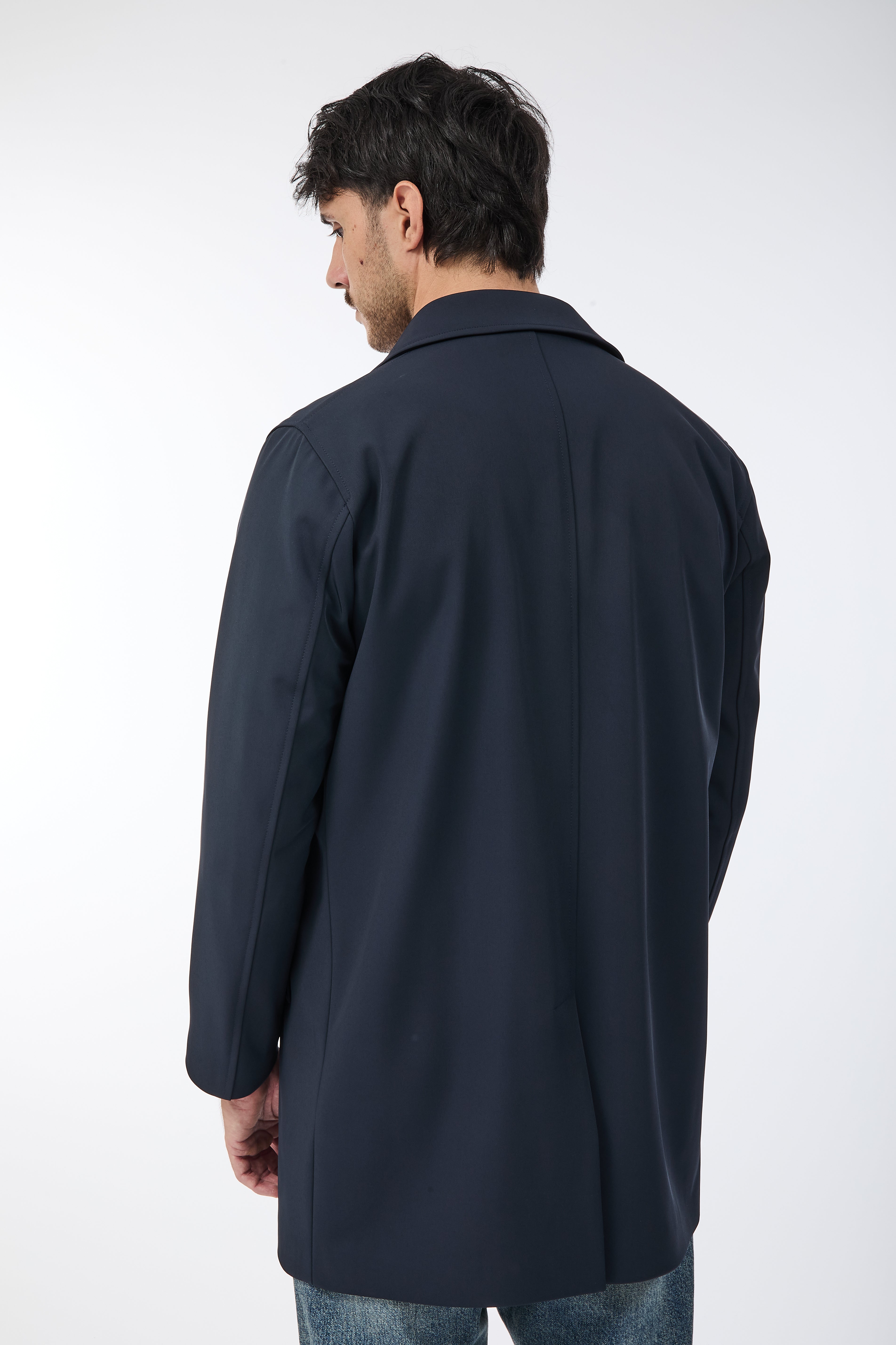 Trench Over-d Blu J13