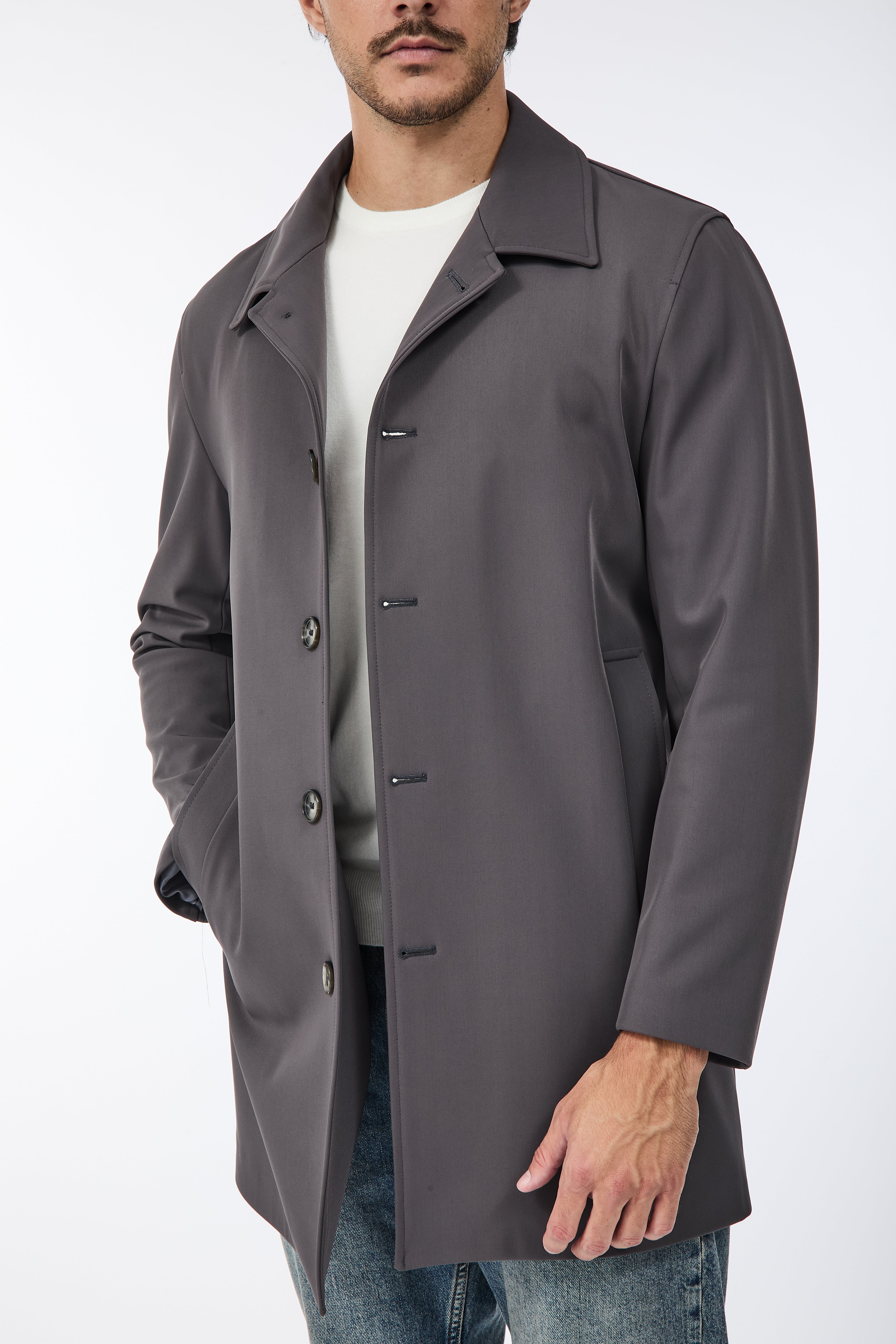 Trench Over-d Piombo J13