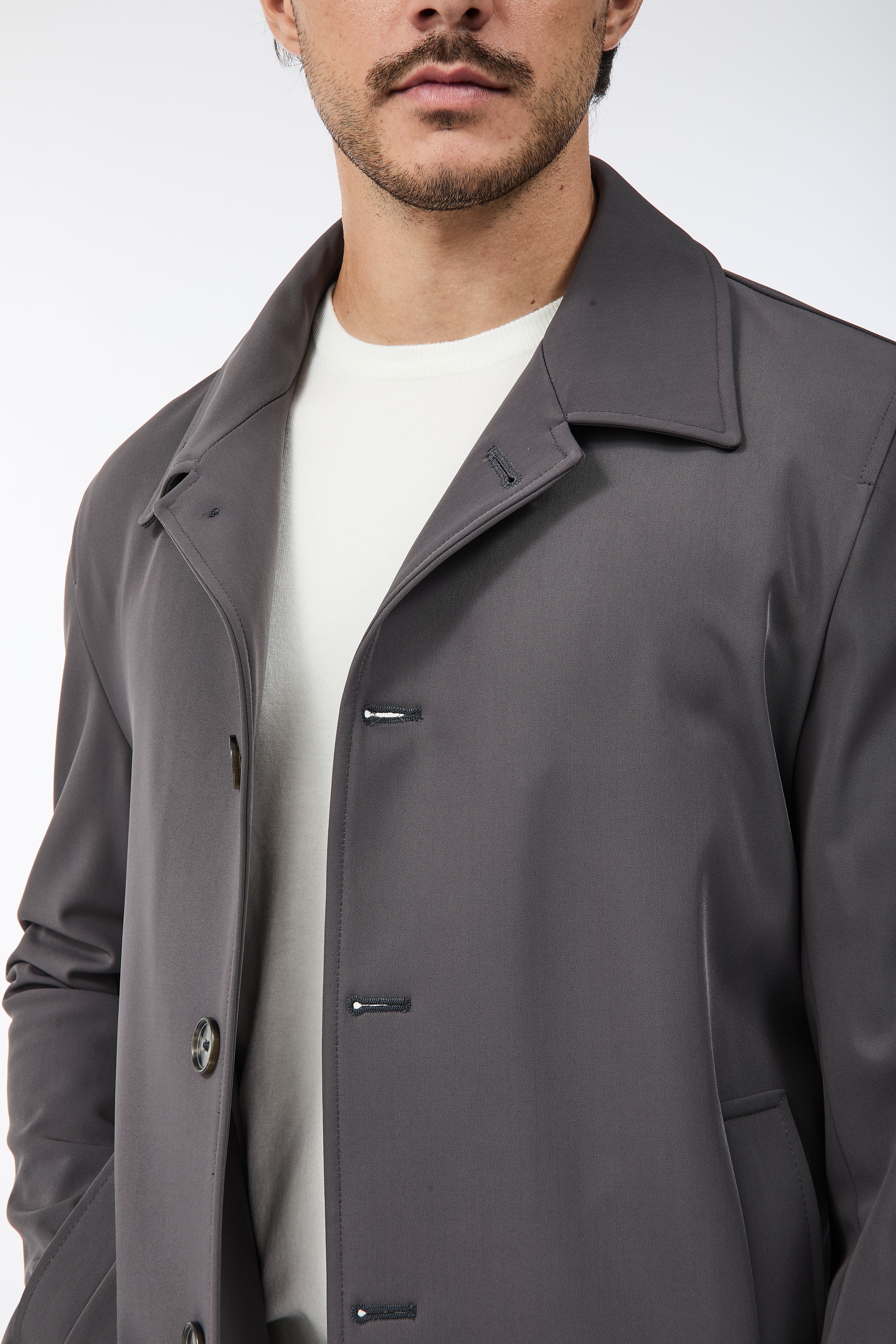 Trench Over-d Piombo J13