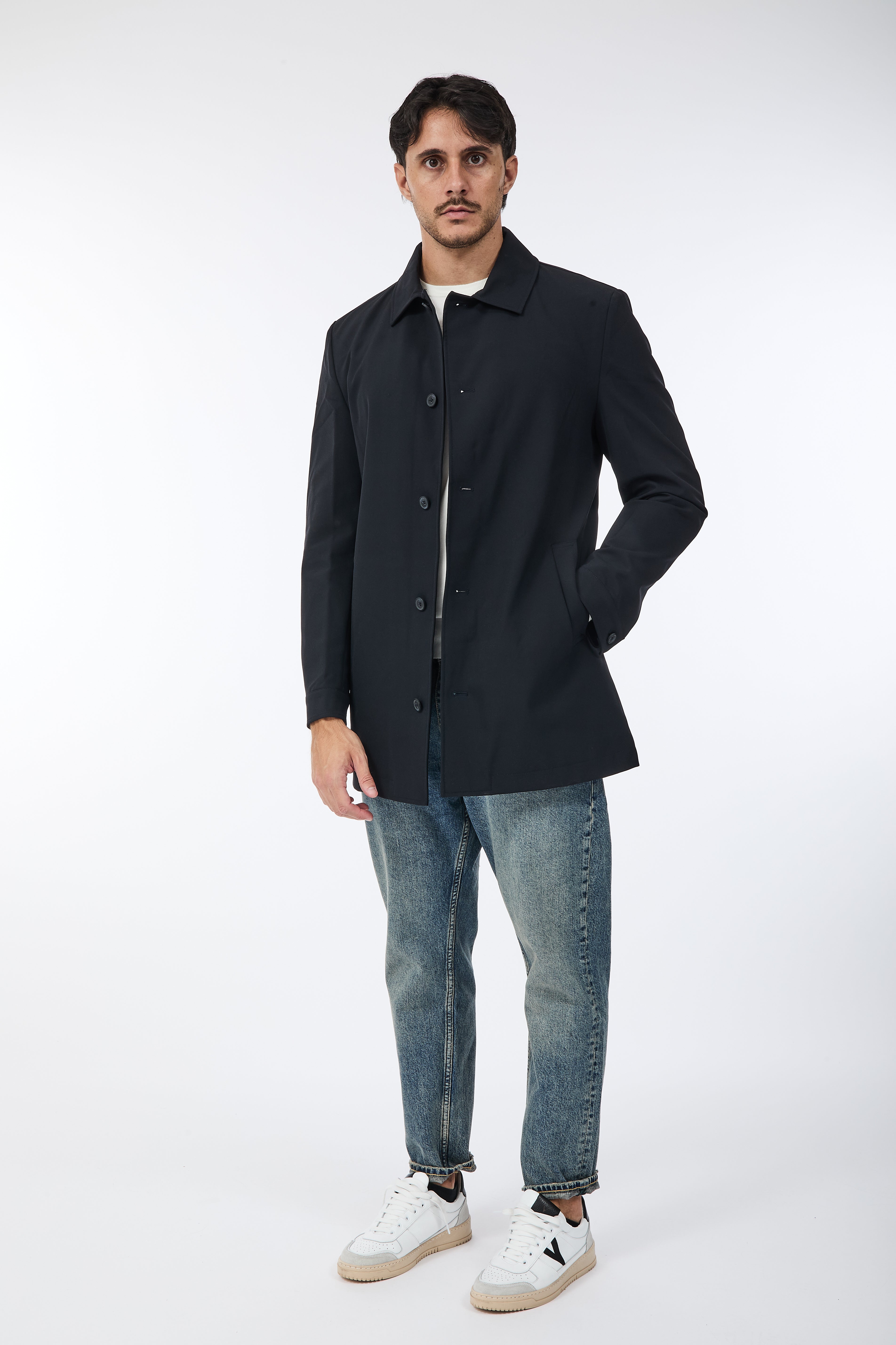 Trench Hamaki-Ho Blu 1663