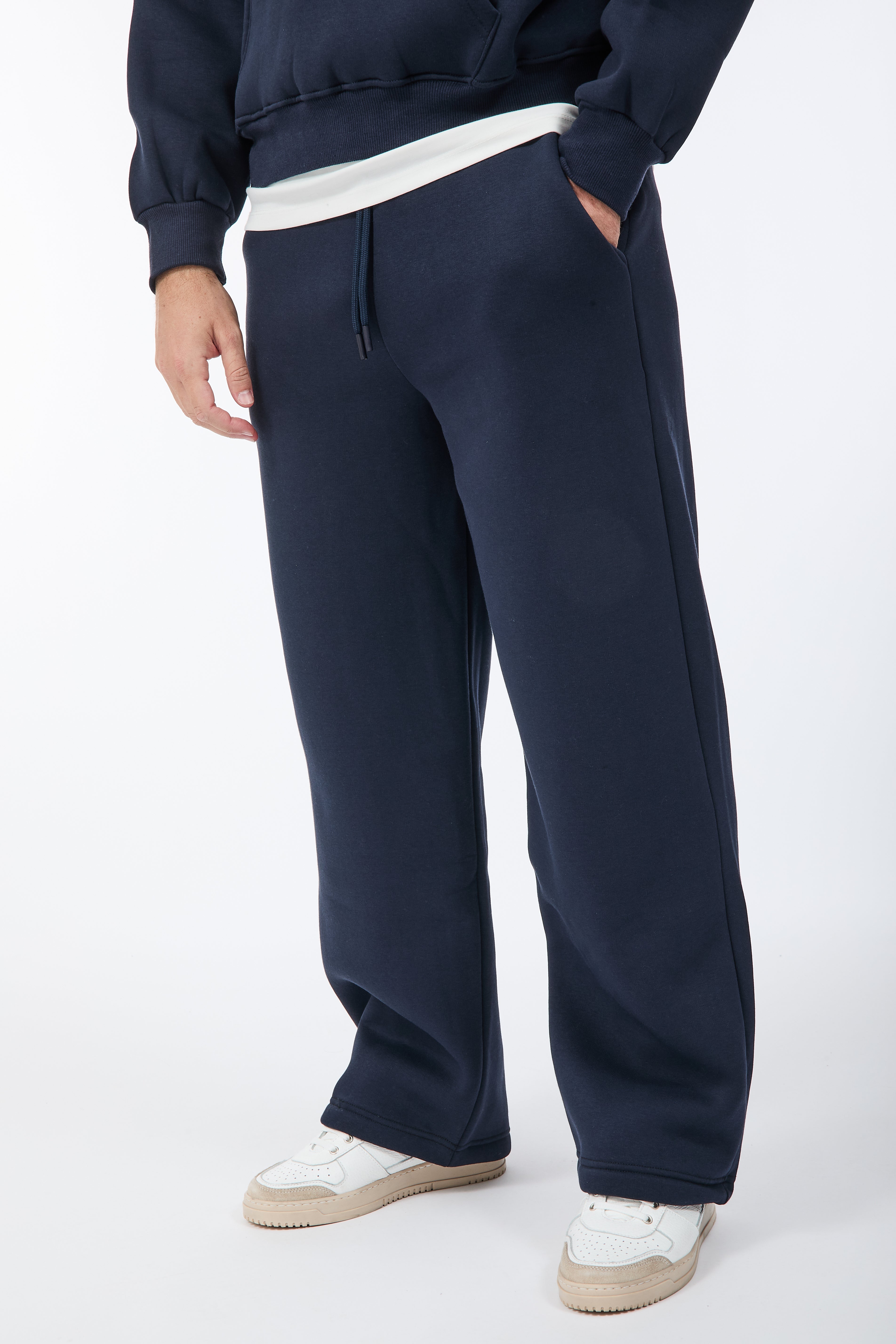 Pantalone Berna Felpa Palazzo Blu