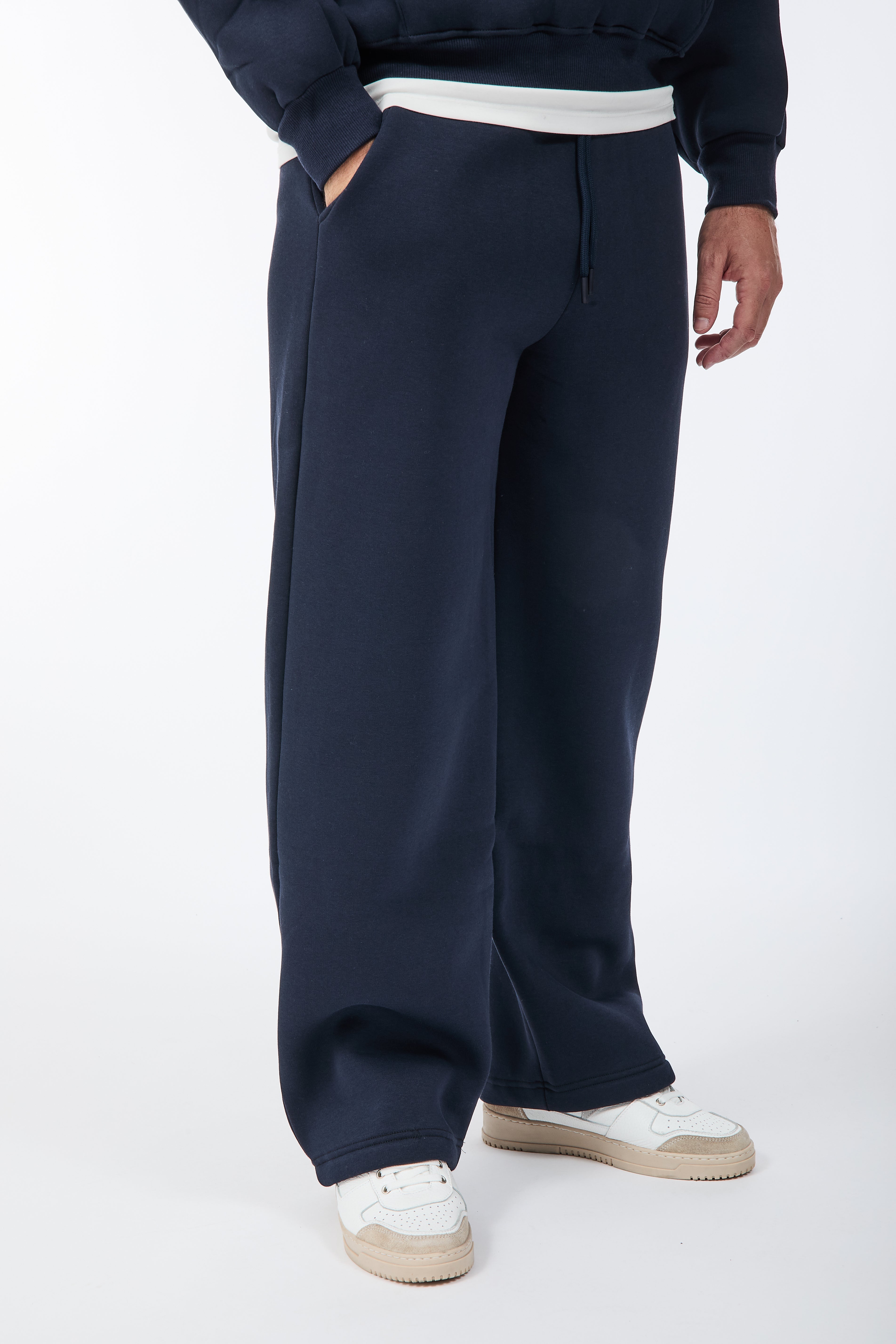 Pantalone Berna Felpa Palazzo Blu