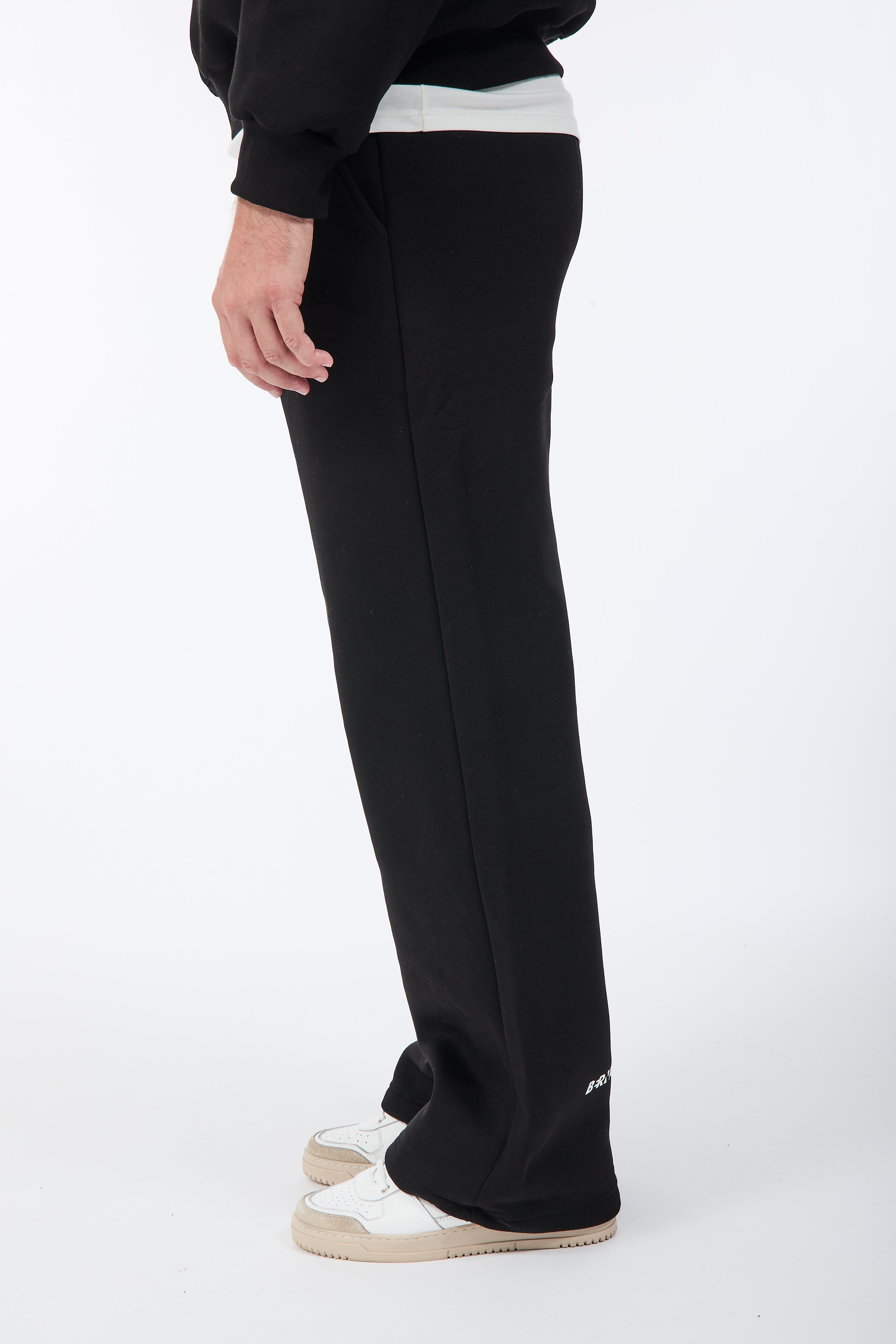 Pantalone Berna Felpa Palazzo Nero