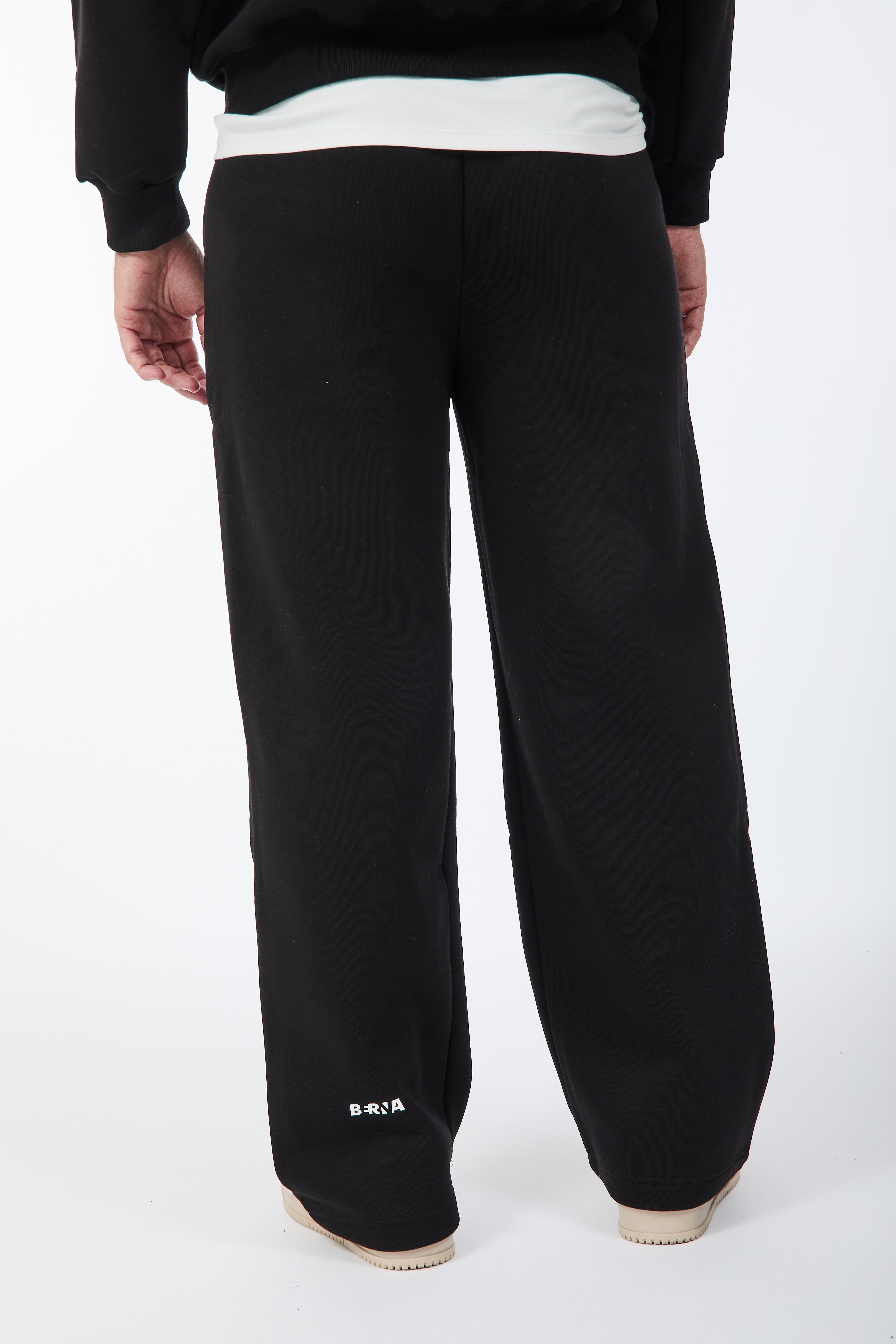 Pantalone Berna Felpa Palazzo Nero