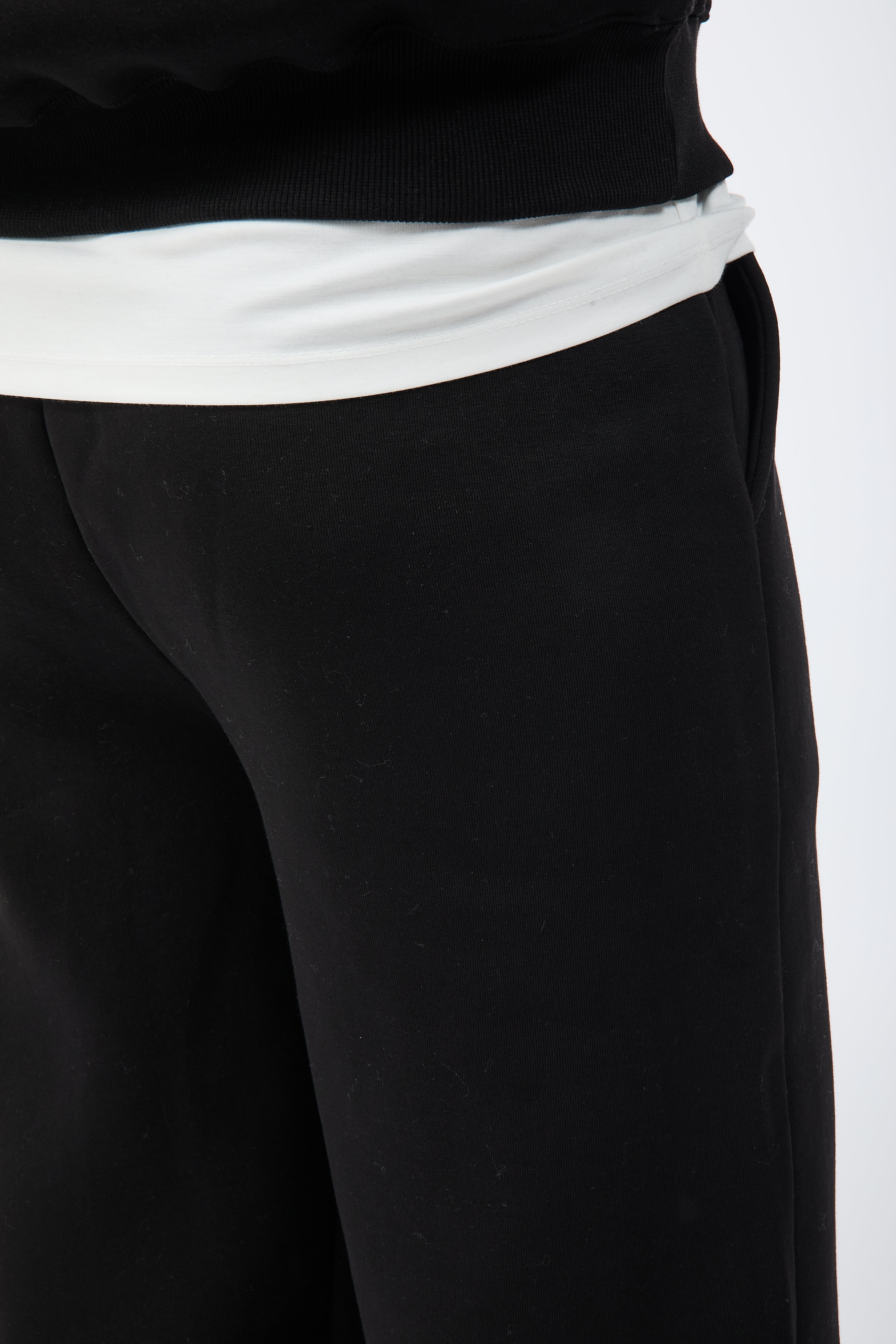 Pantalone Berna Felpa Palazzo Nero