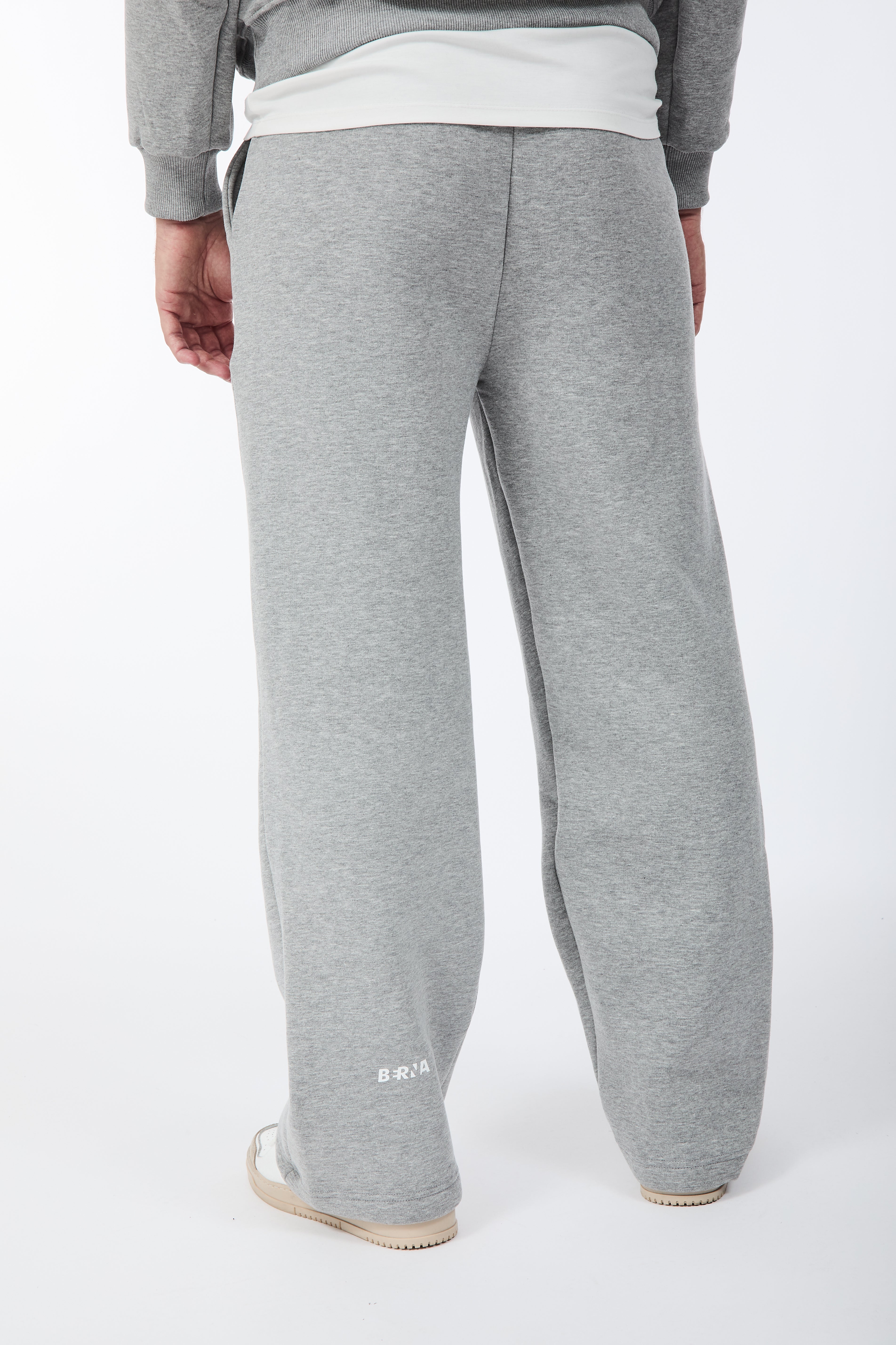 Pantalone Berna Felpa Palazzo Grigio