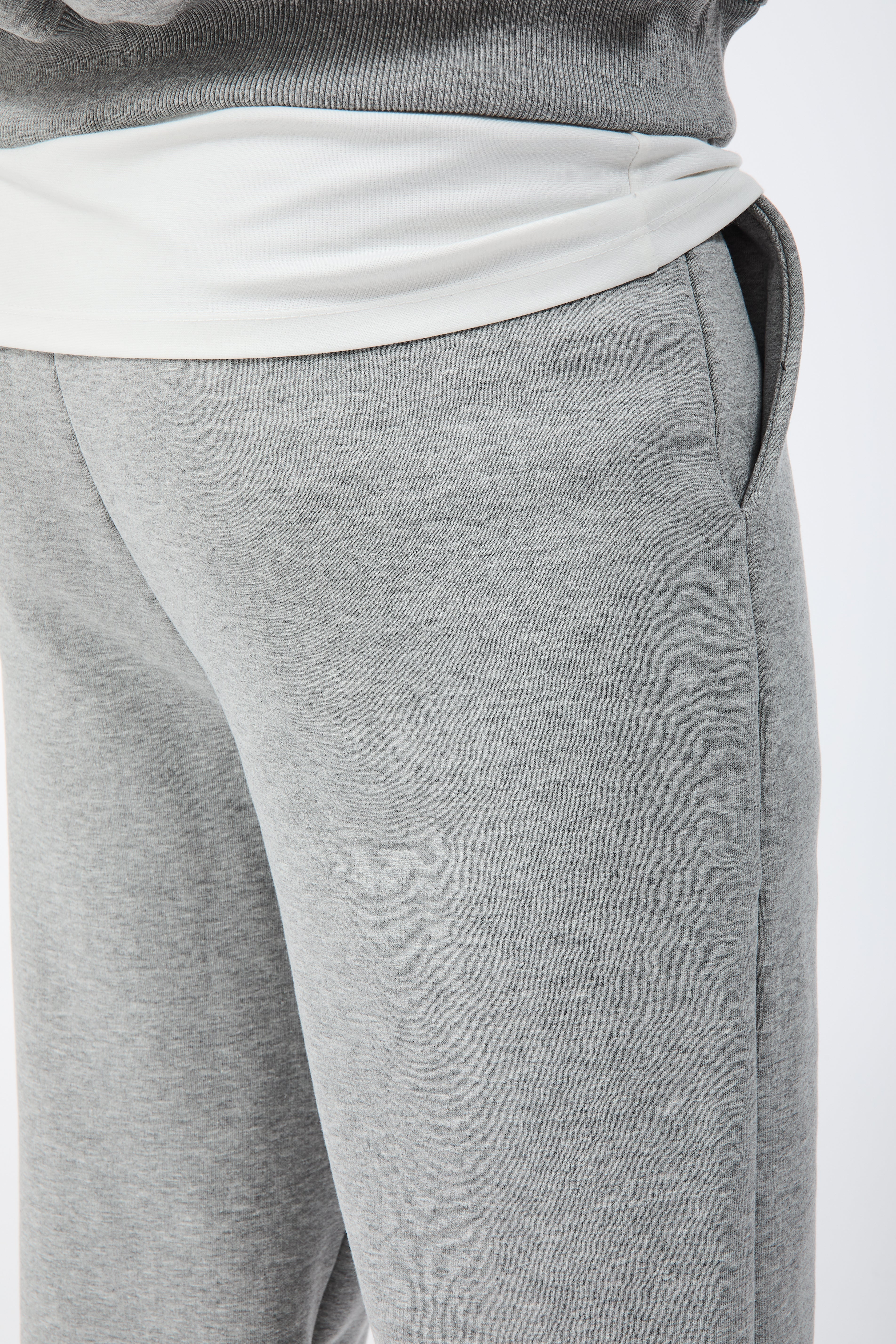 Pantalone Berna Felpa Palazzo Grigio