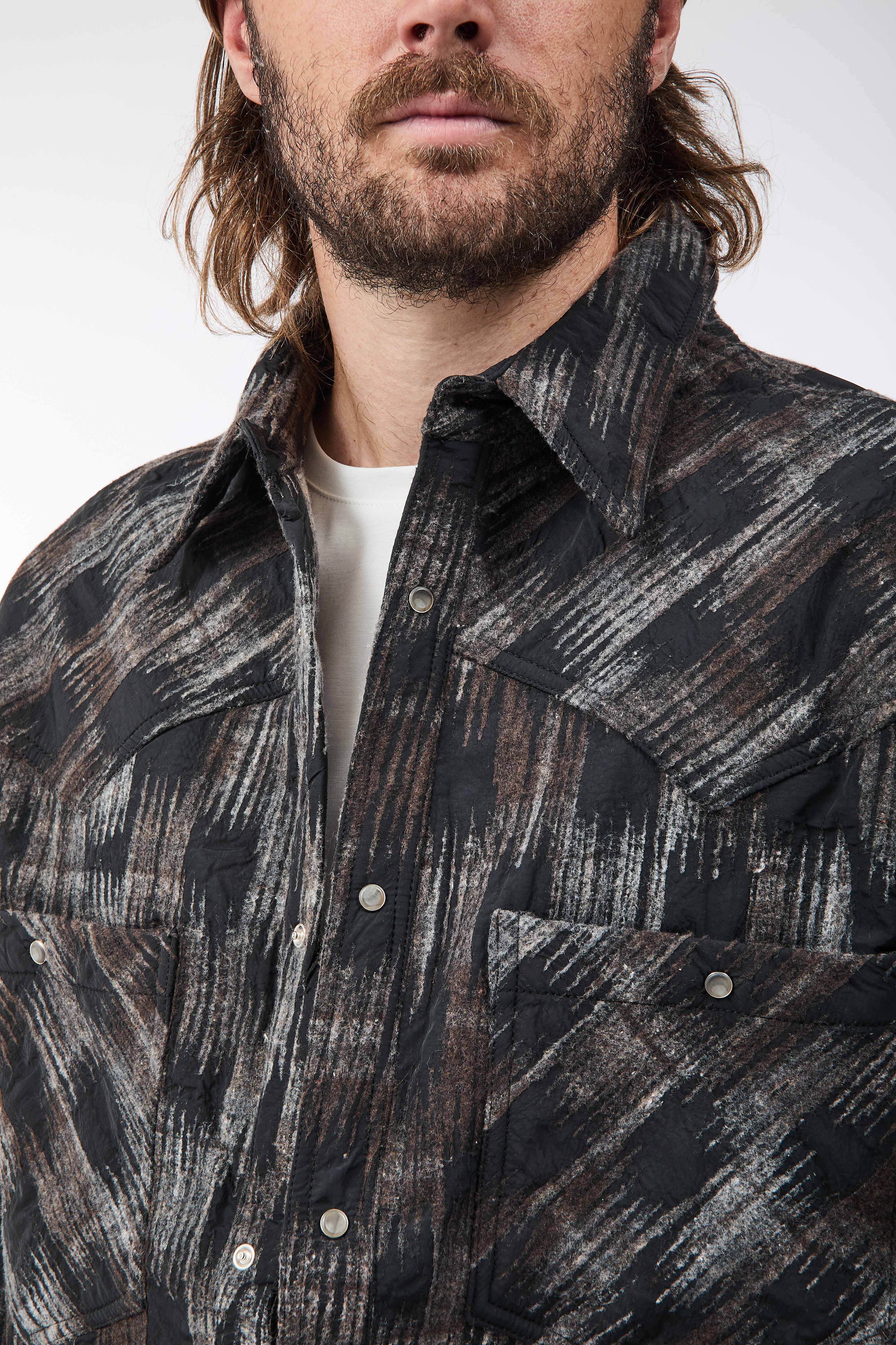 Giacca Berna Quadri Nylon