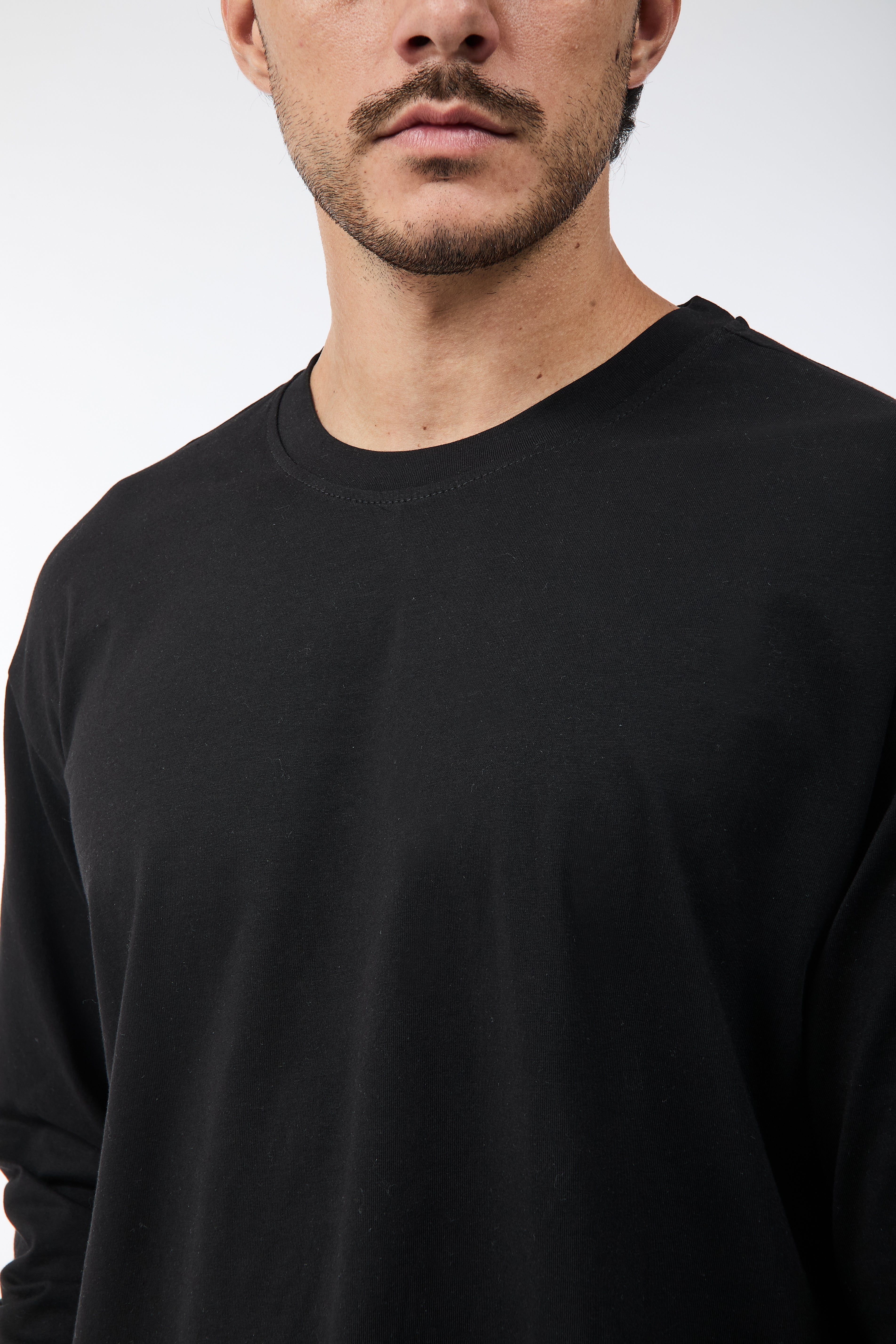 Maglia Why Not Manica Lunga ML81 Nera