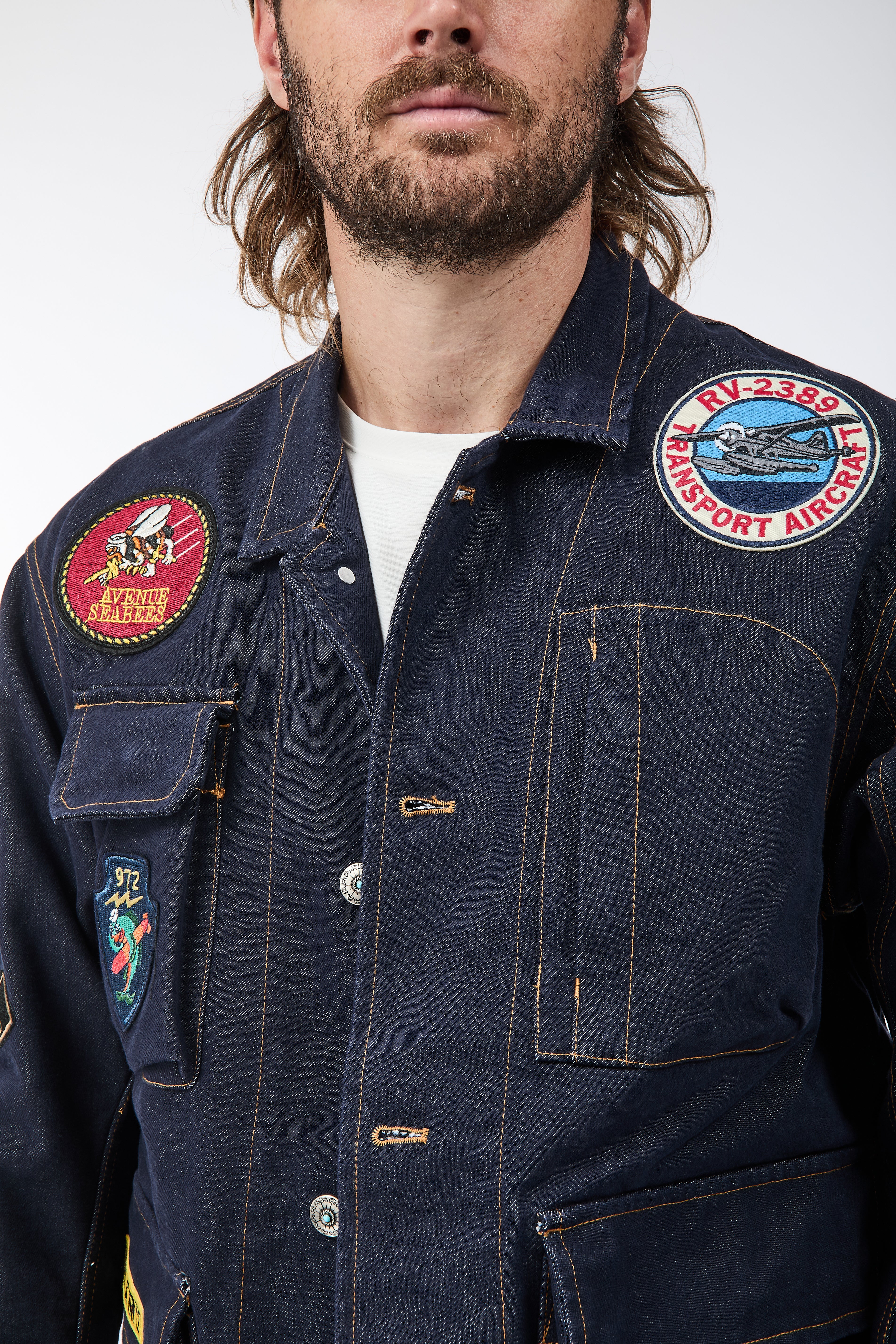 Giacca Berna Denim Patch