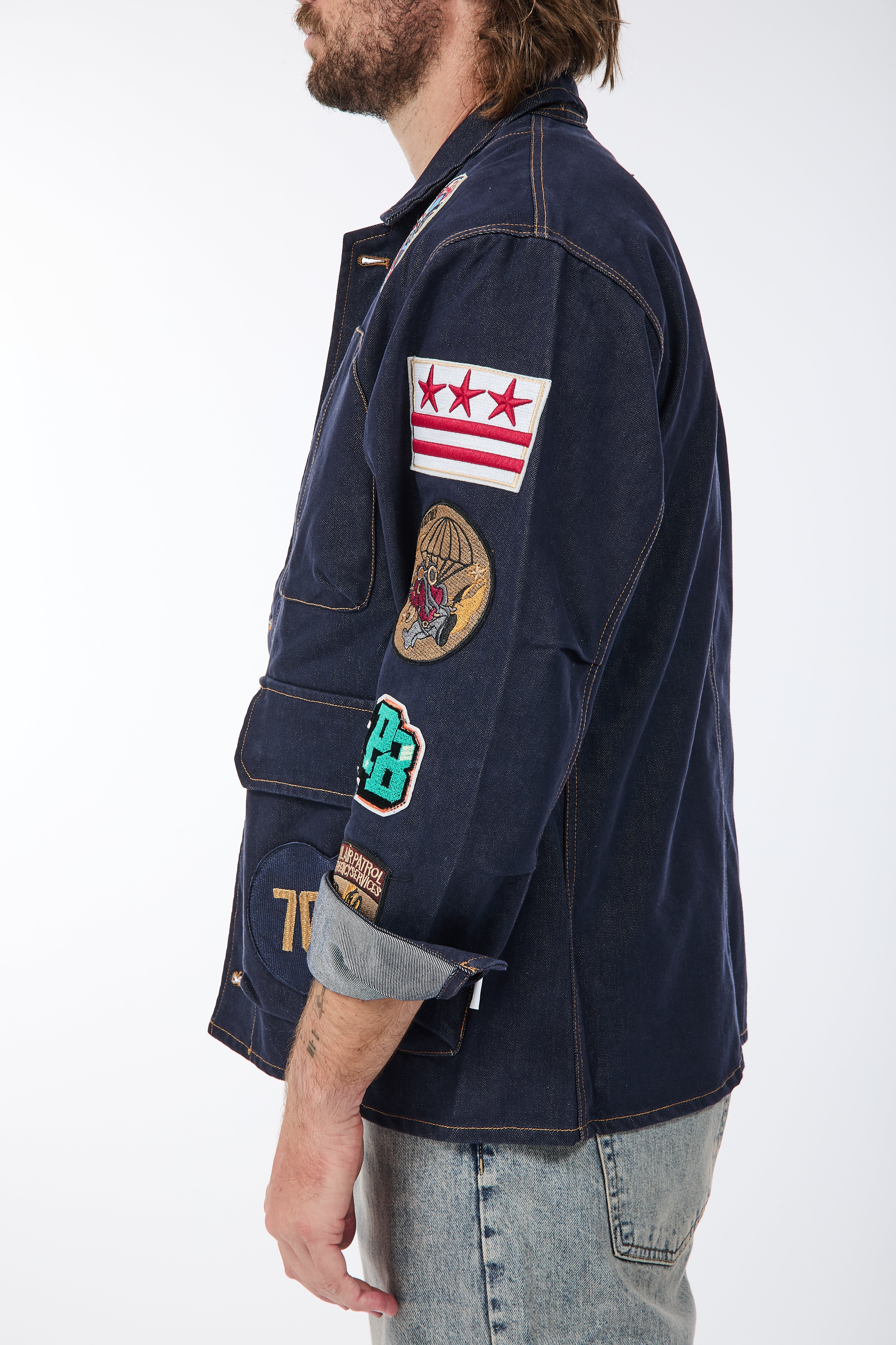 Giacca Berna Denim Patch