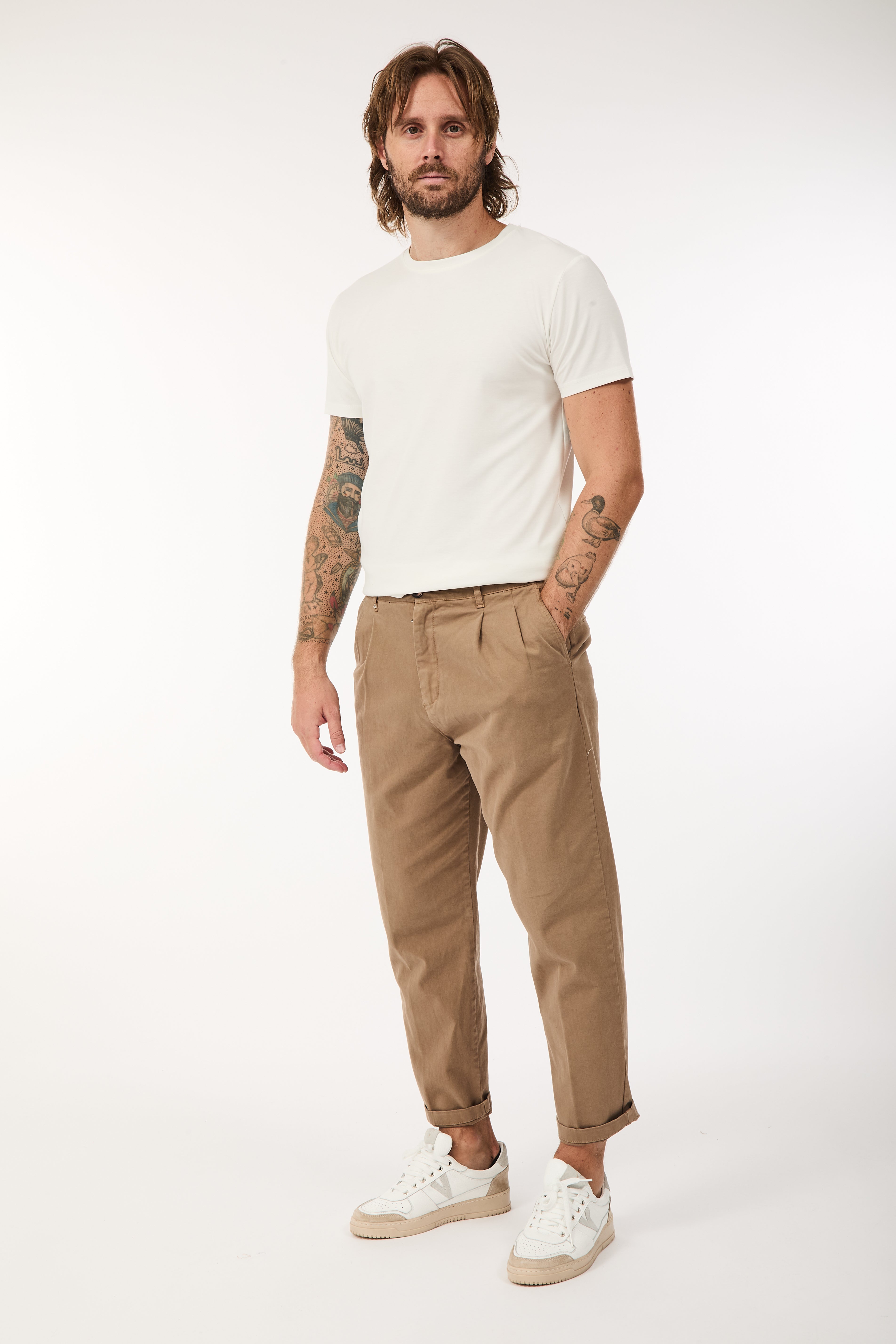 Pantalone Japan Berna Cammello