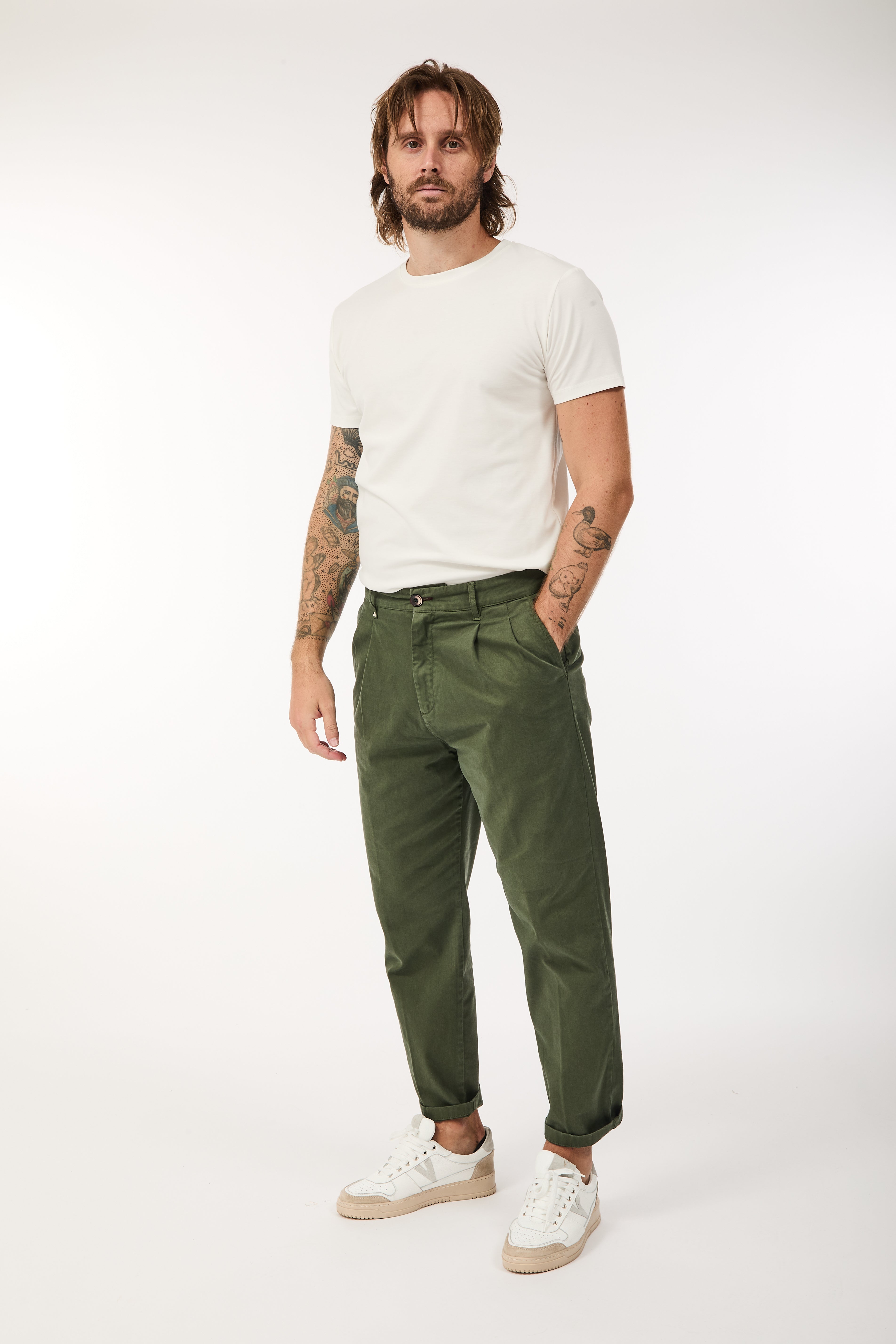 Pantalone Japan Berna Menta