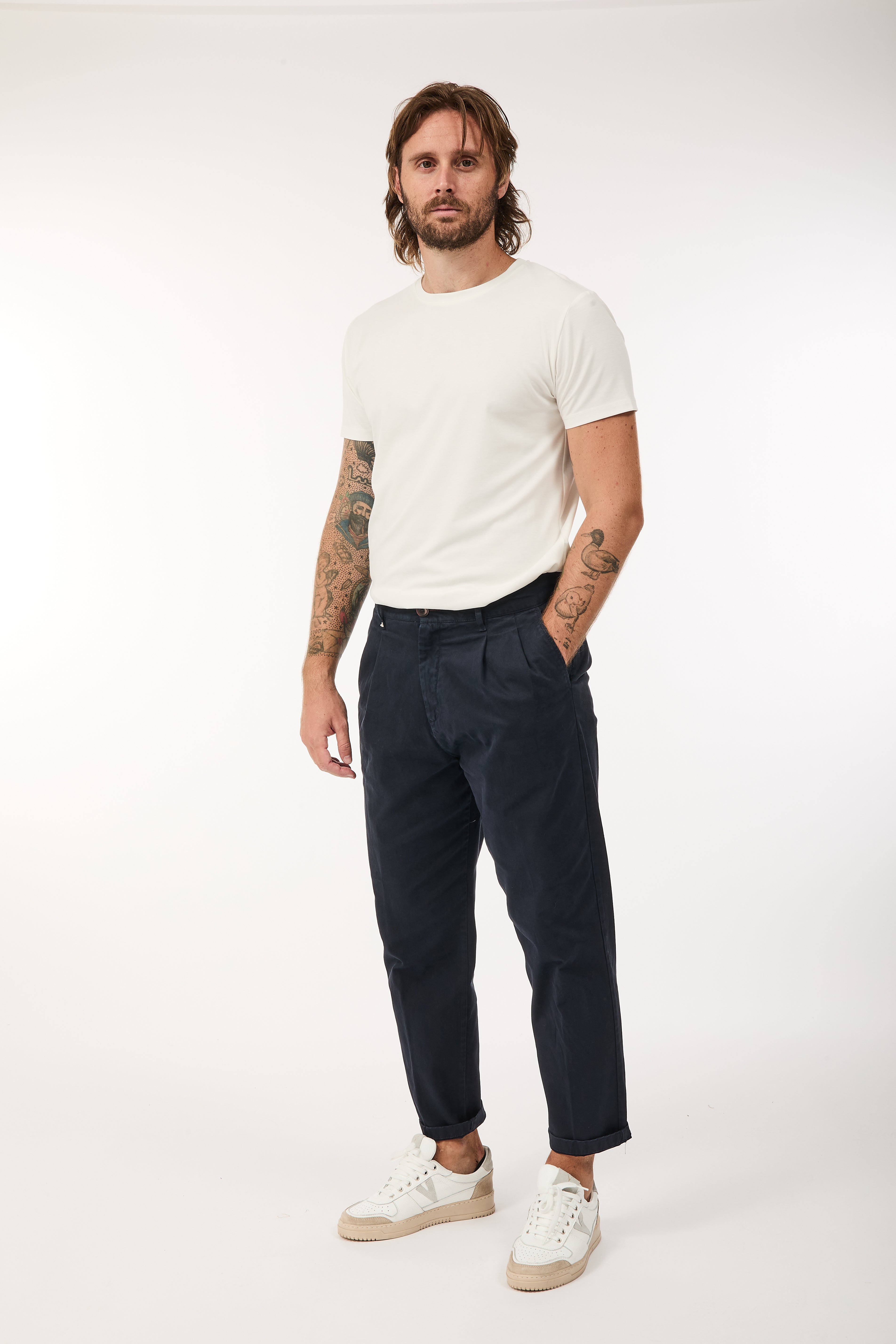 Pantalone Japan Berna Blu