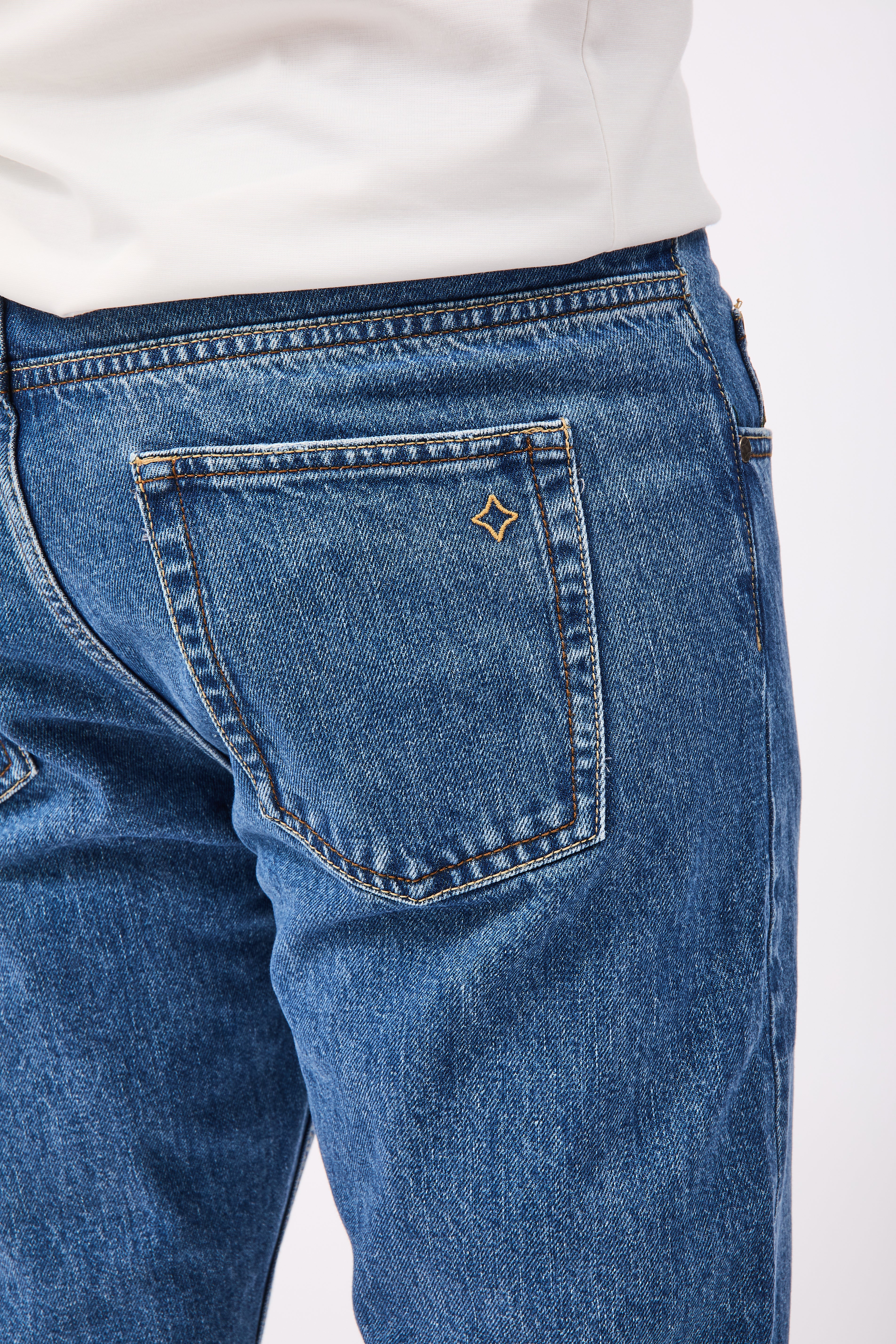 Jeans Pont Cropped Yellowstone 35