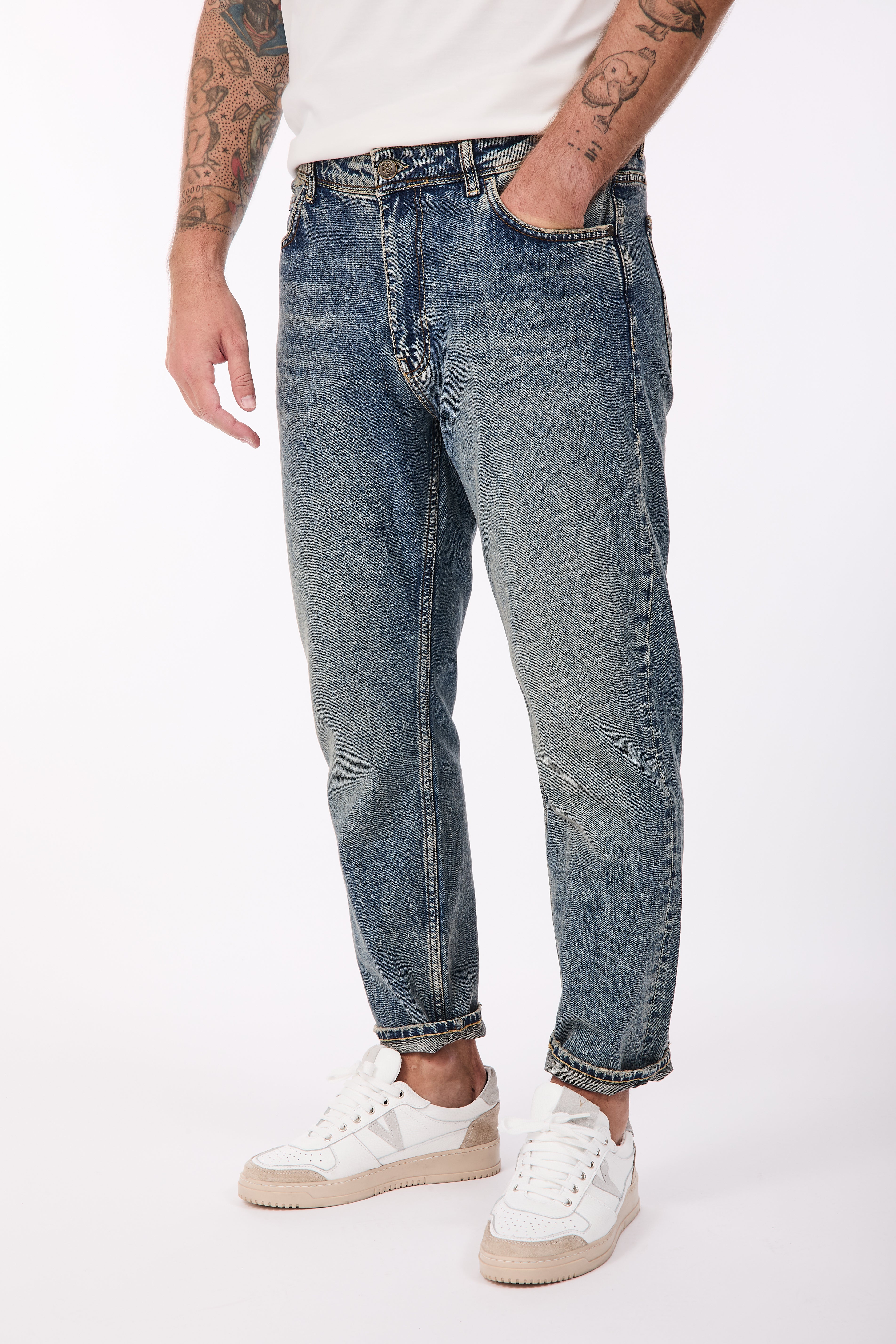 Jeans Pont Cropped Yellowstone 32